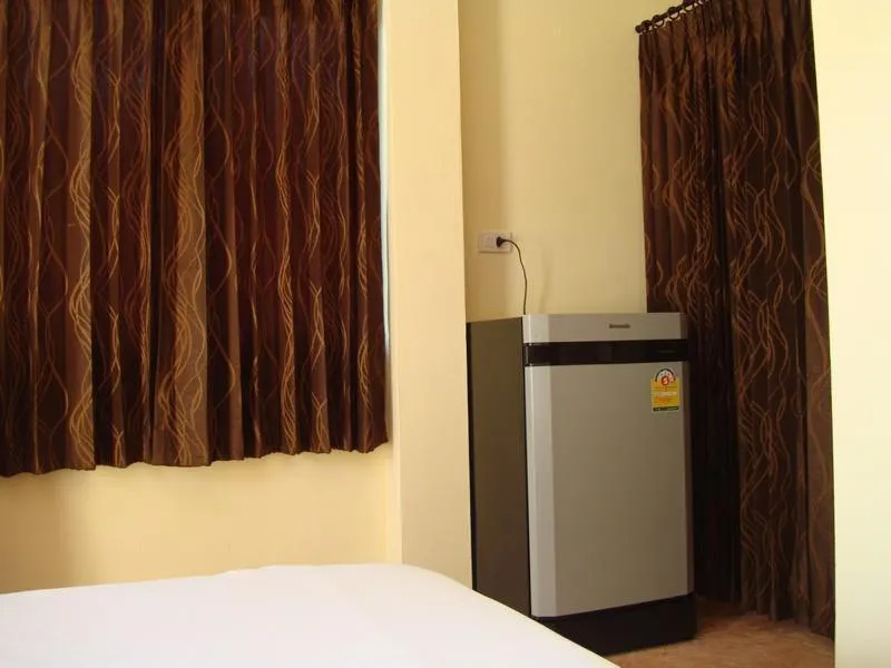 Bed in Bamboo Resort