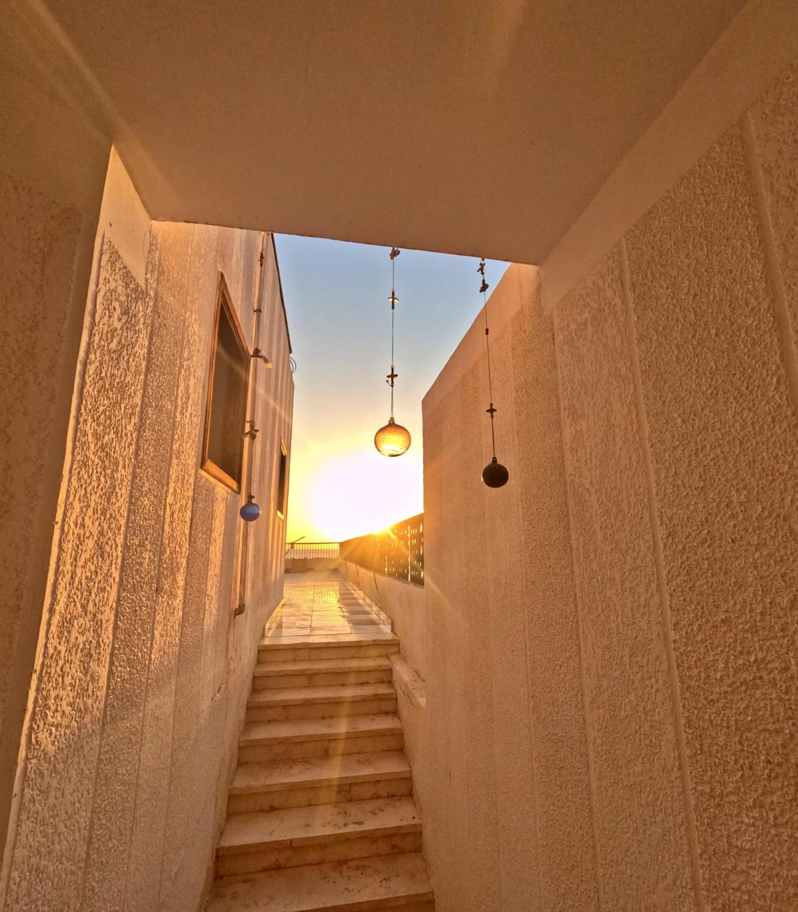 Patio in Dahab Bay hotel