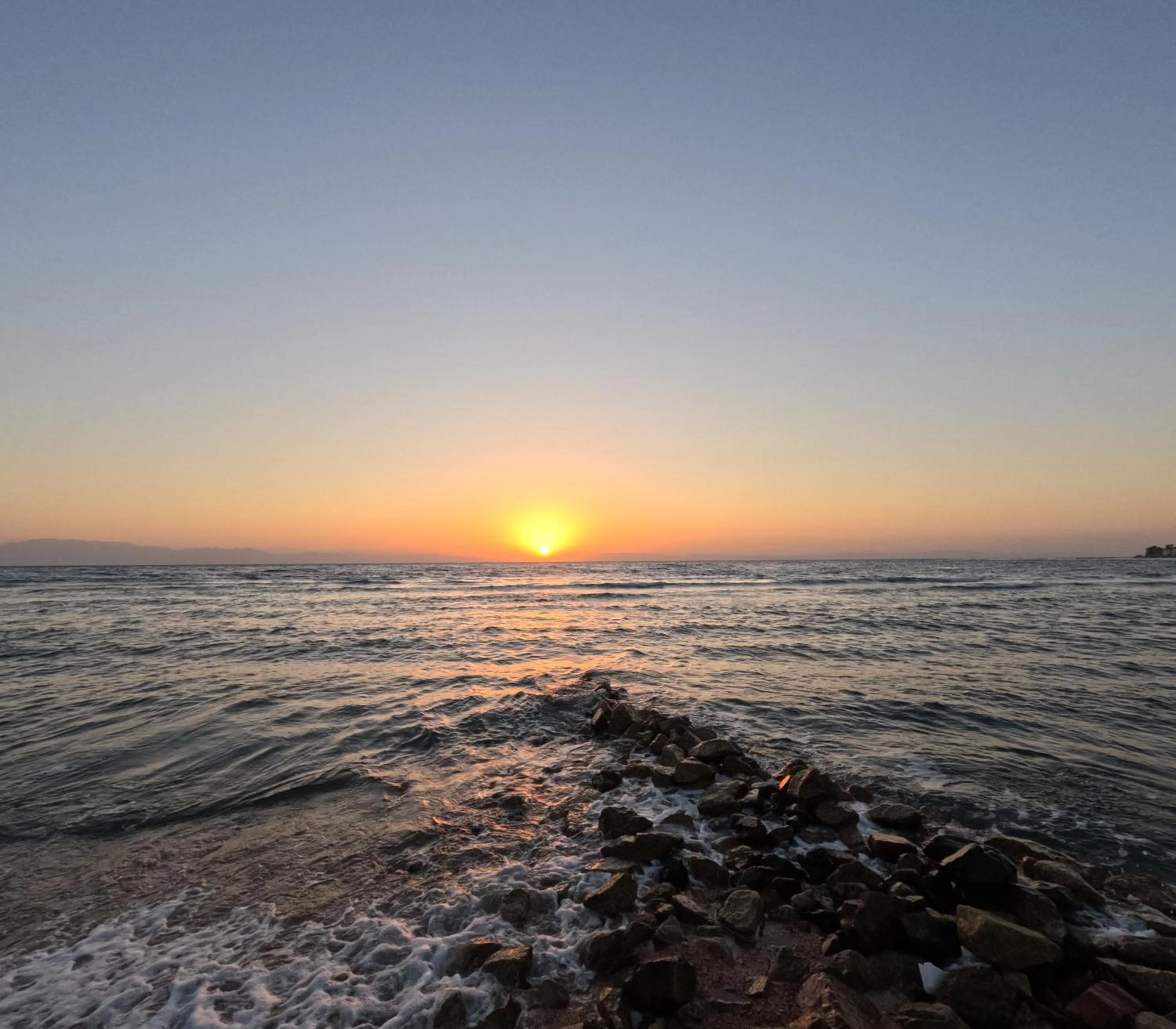 Beach in Dahab Bay hotel