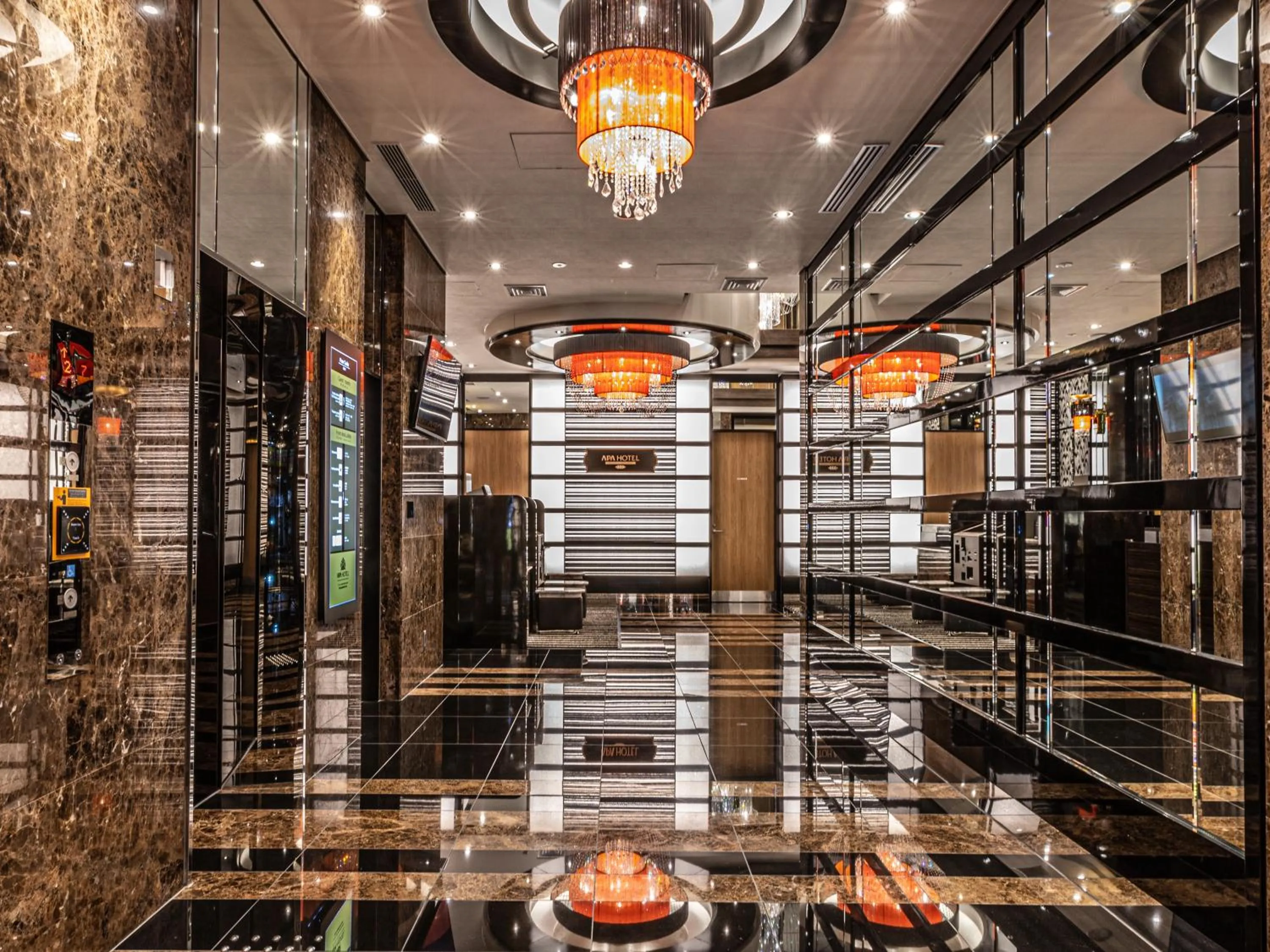 Lobby or reception in APA Hotel Shin Osaka Minamikata Ekimae