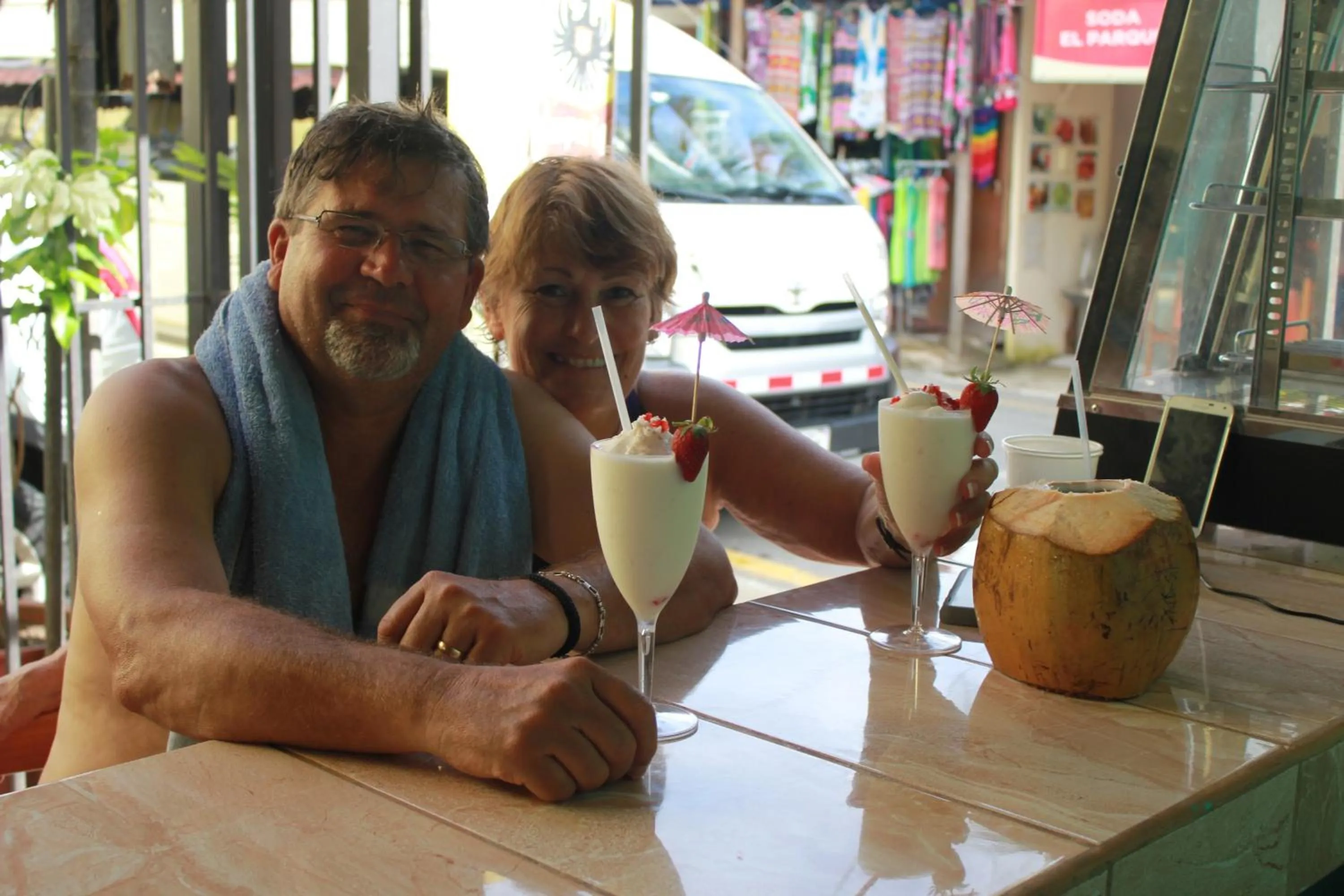 group of guests in La Posada Jungle Hotel