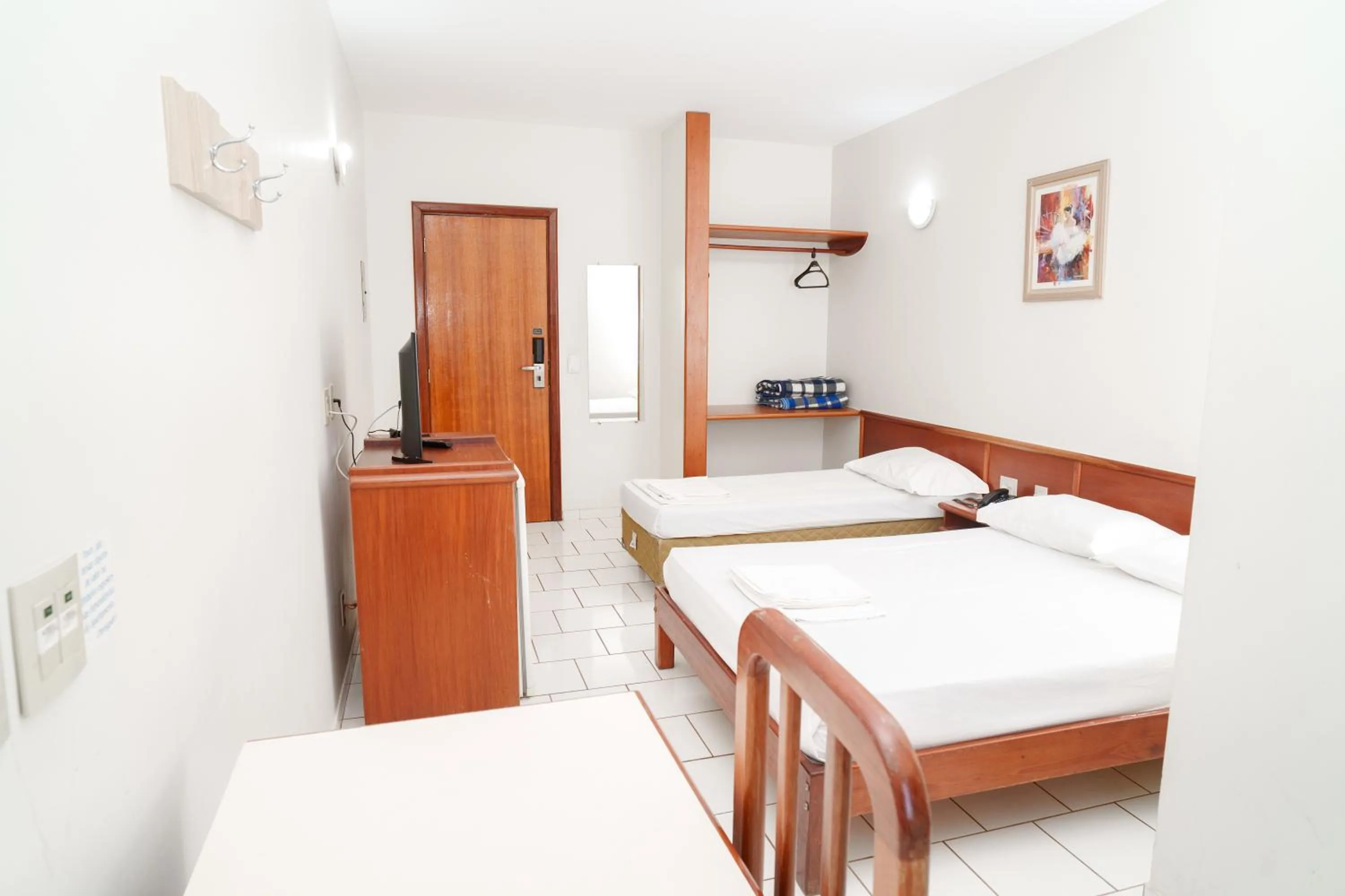 Bed in Sara Palace Hotel