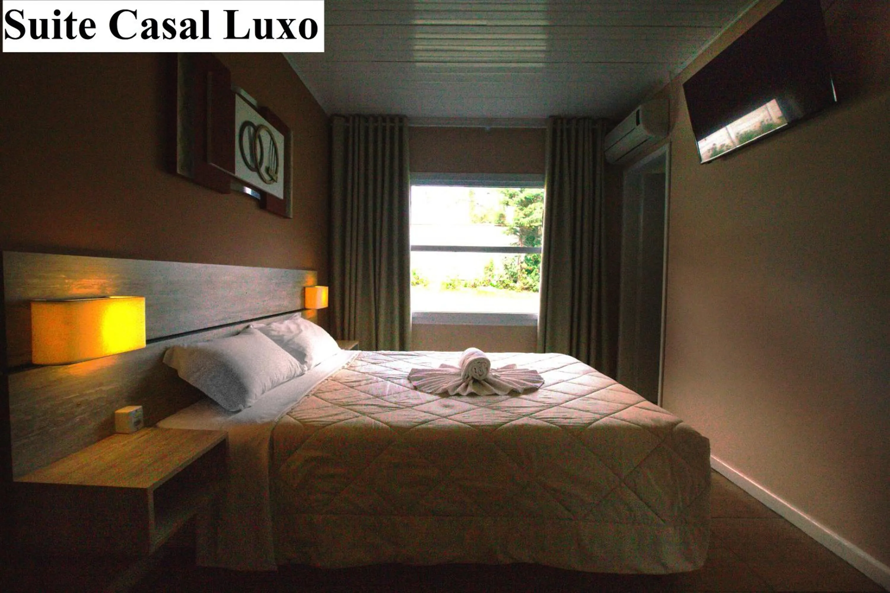 Bed in Pousada São Chico Eco Village