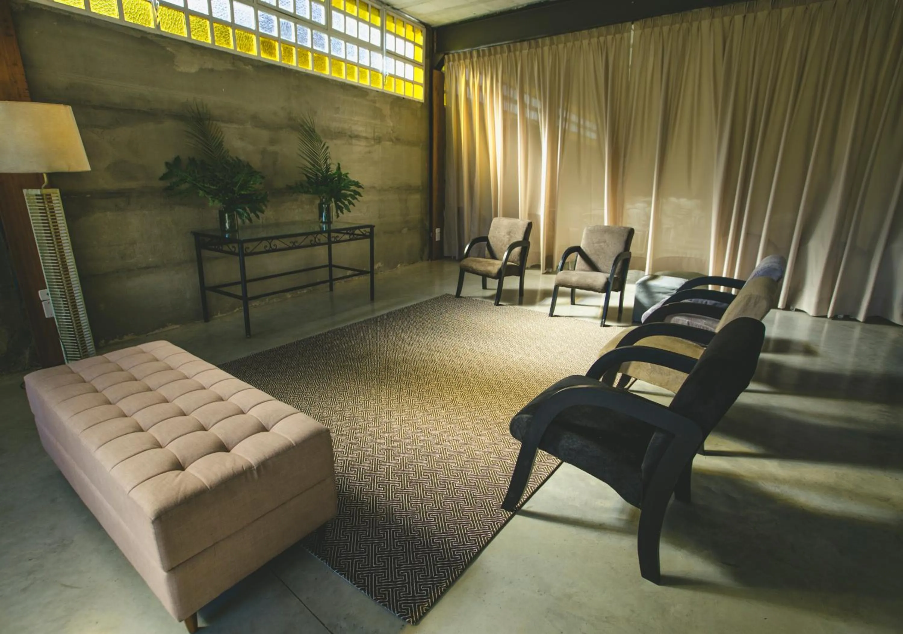 Seating area in Pousada São Chico Eco Village