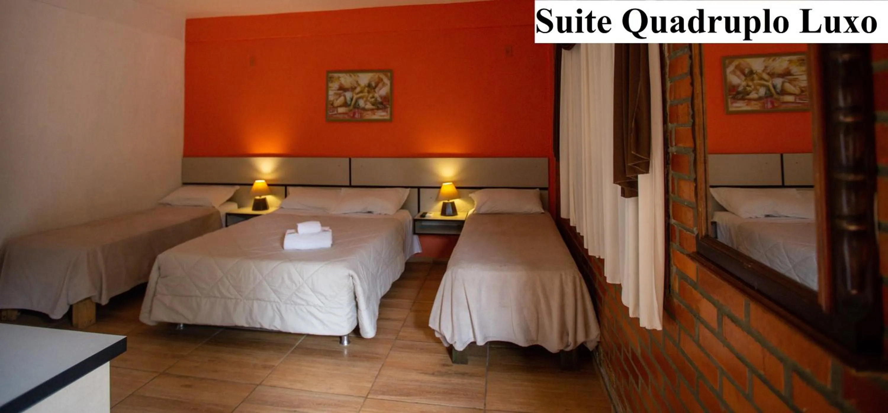 Bed in Pousada São Chico Eco Village