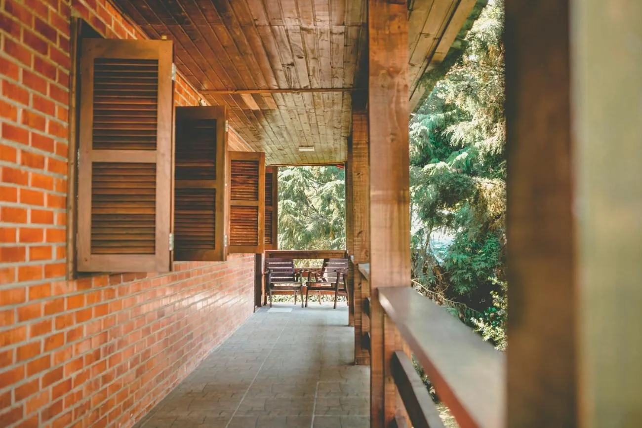 Balcony/Terrace in Pousada São Chico Eco Village