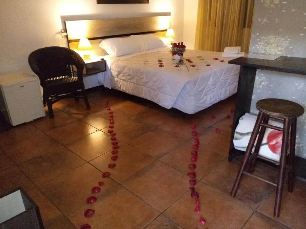 Bed in Pousada São Chico Eco Village