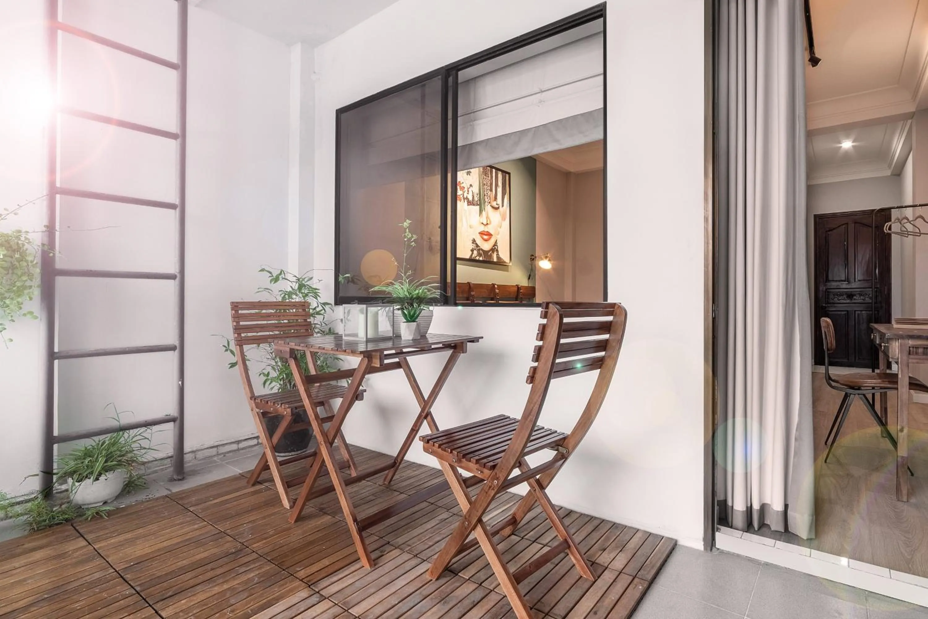 Balcony/Terrace in AYA Homestay 3