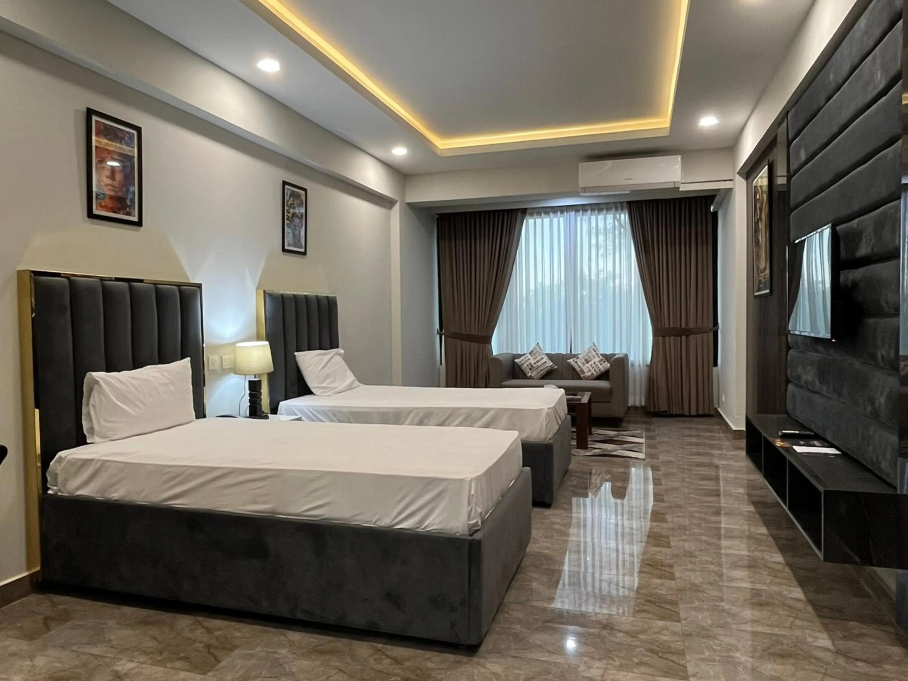 Bedroom, Bed in Hotel de Papae