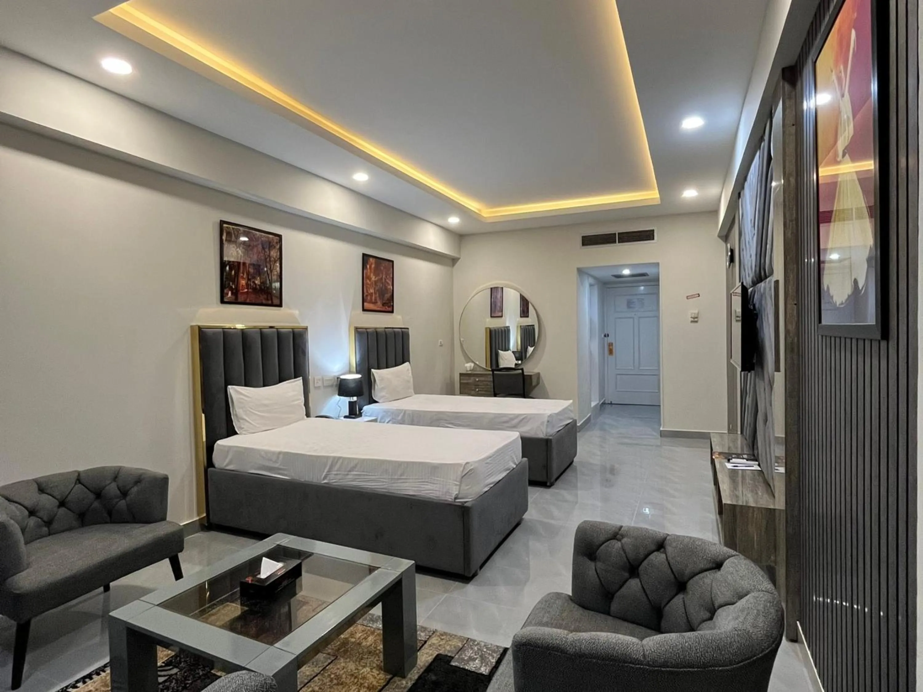 Bed in Hotel de Papae