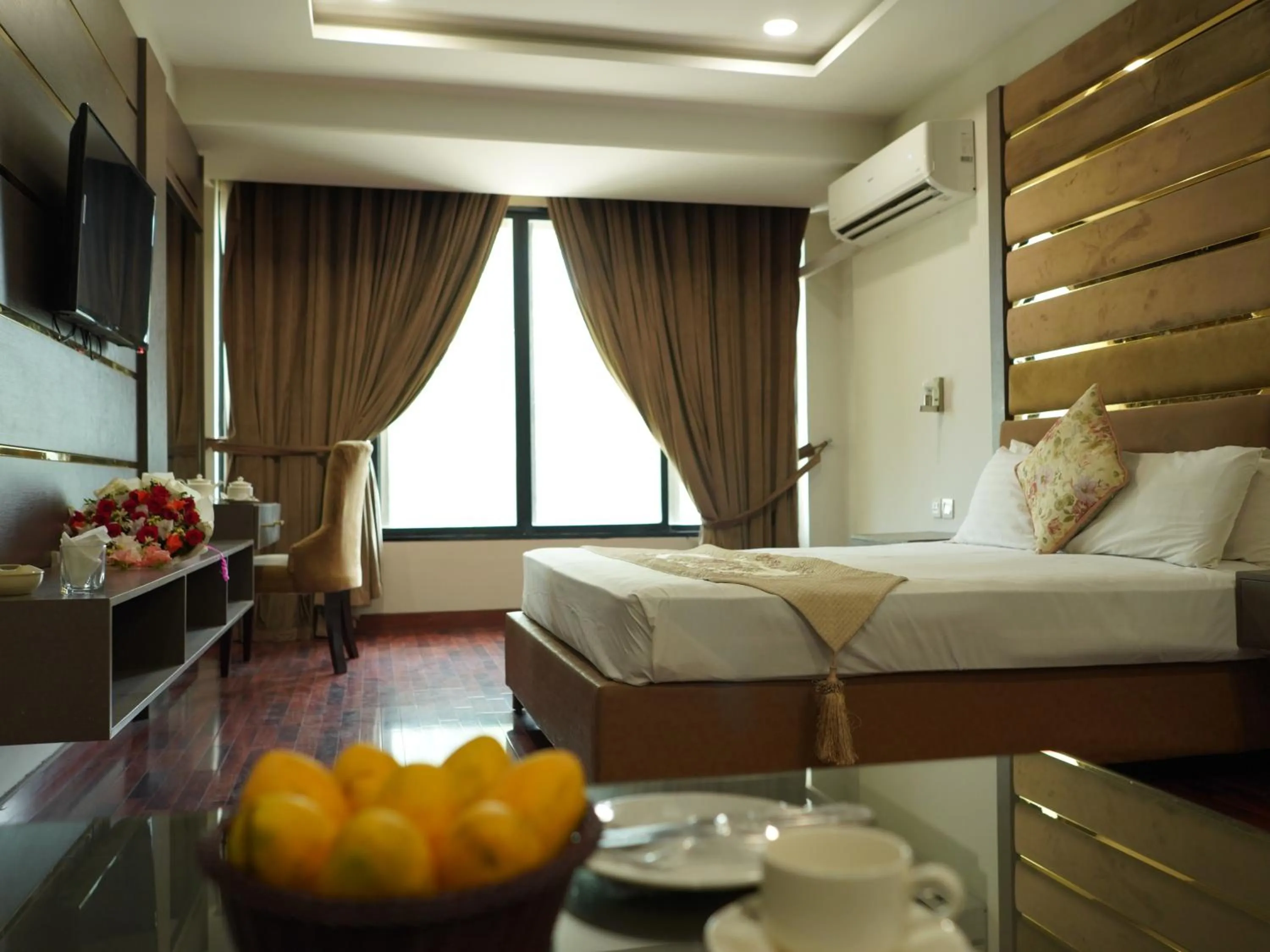 Bed in Hotel de Papae