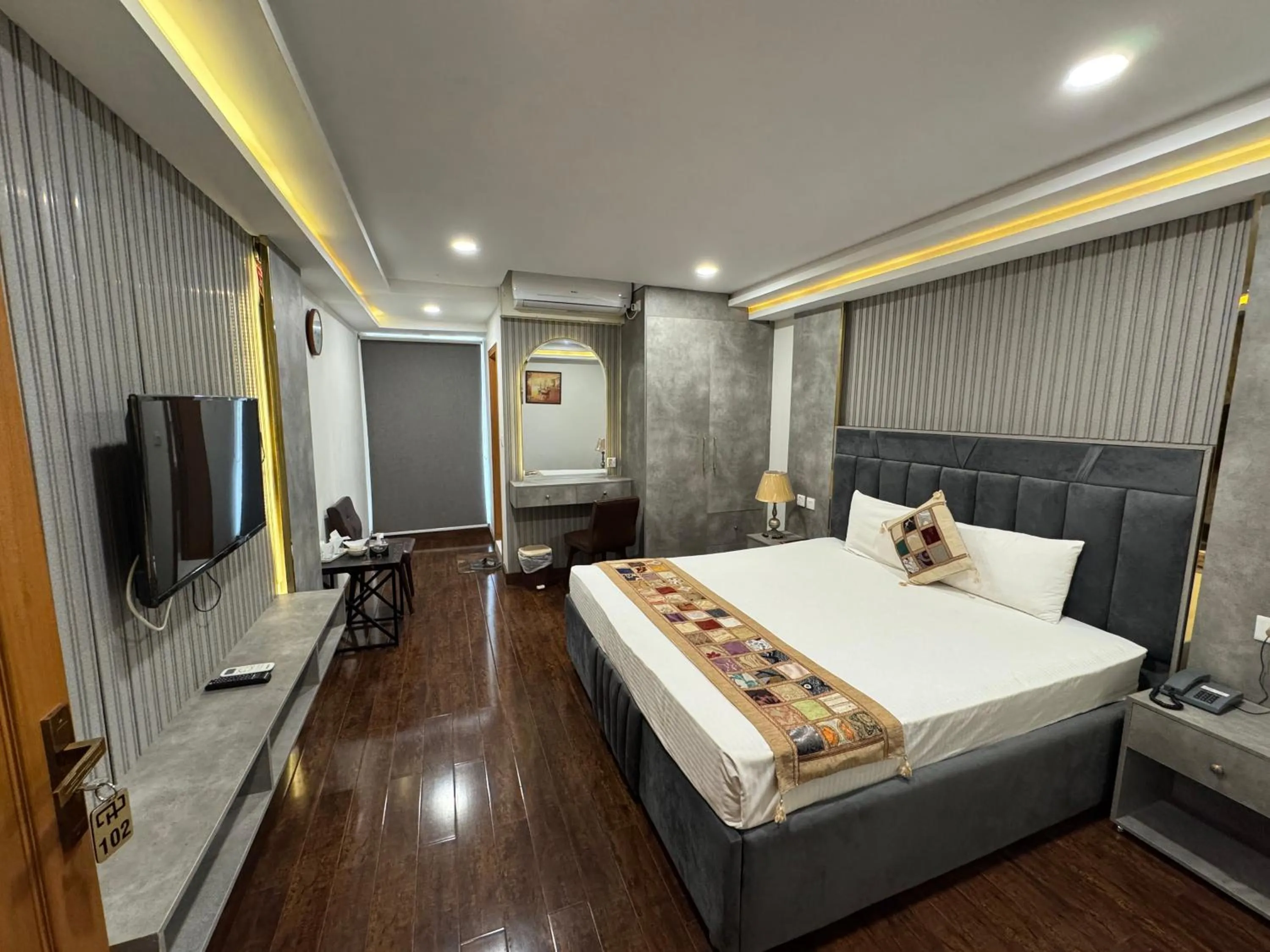 Bed in Hotel de Papae