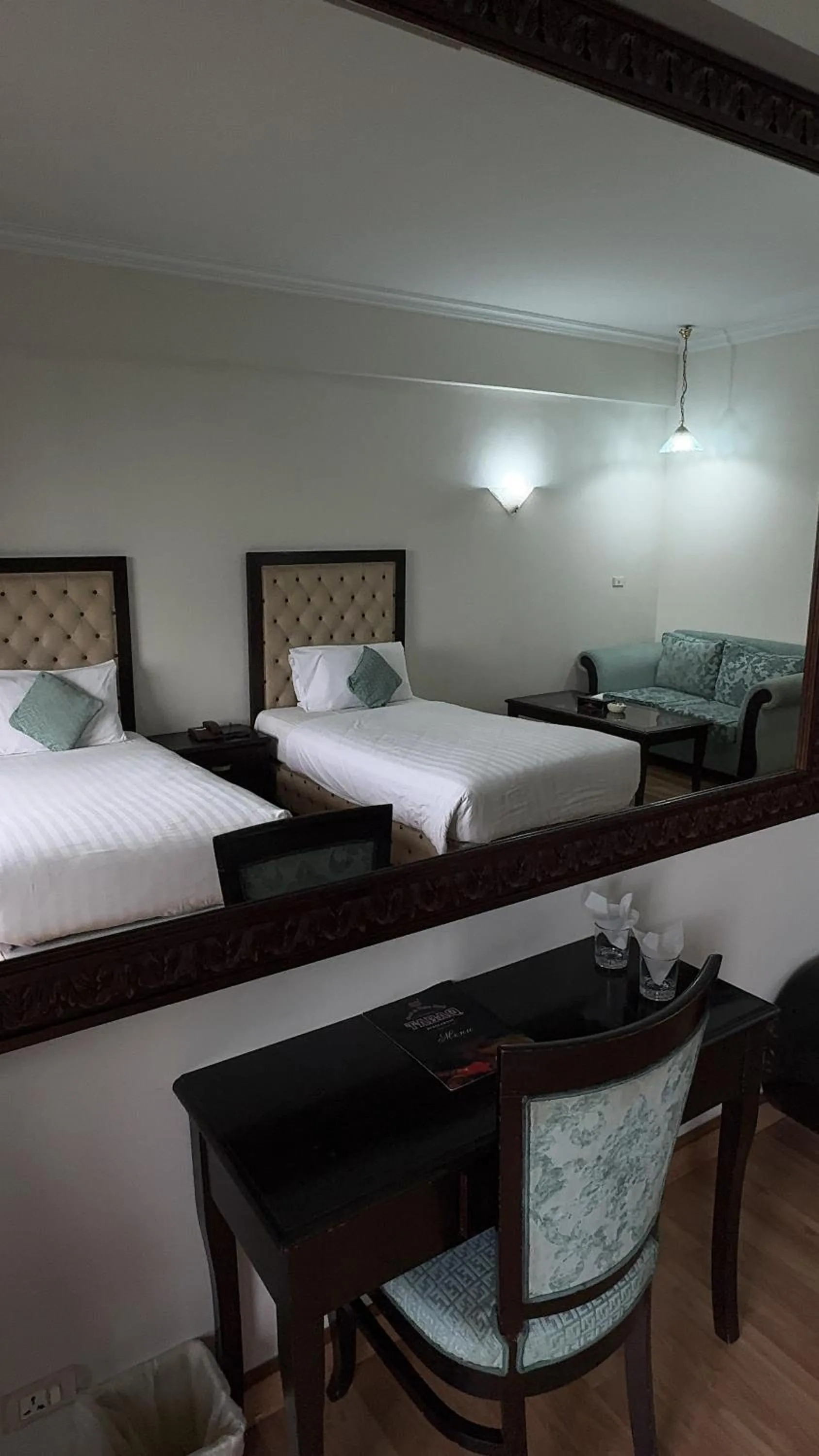 Bed in Hotel de Papae