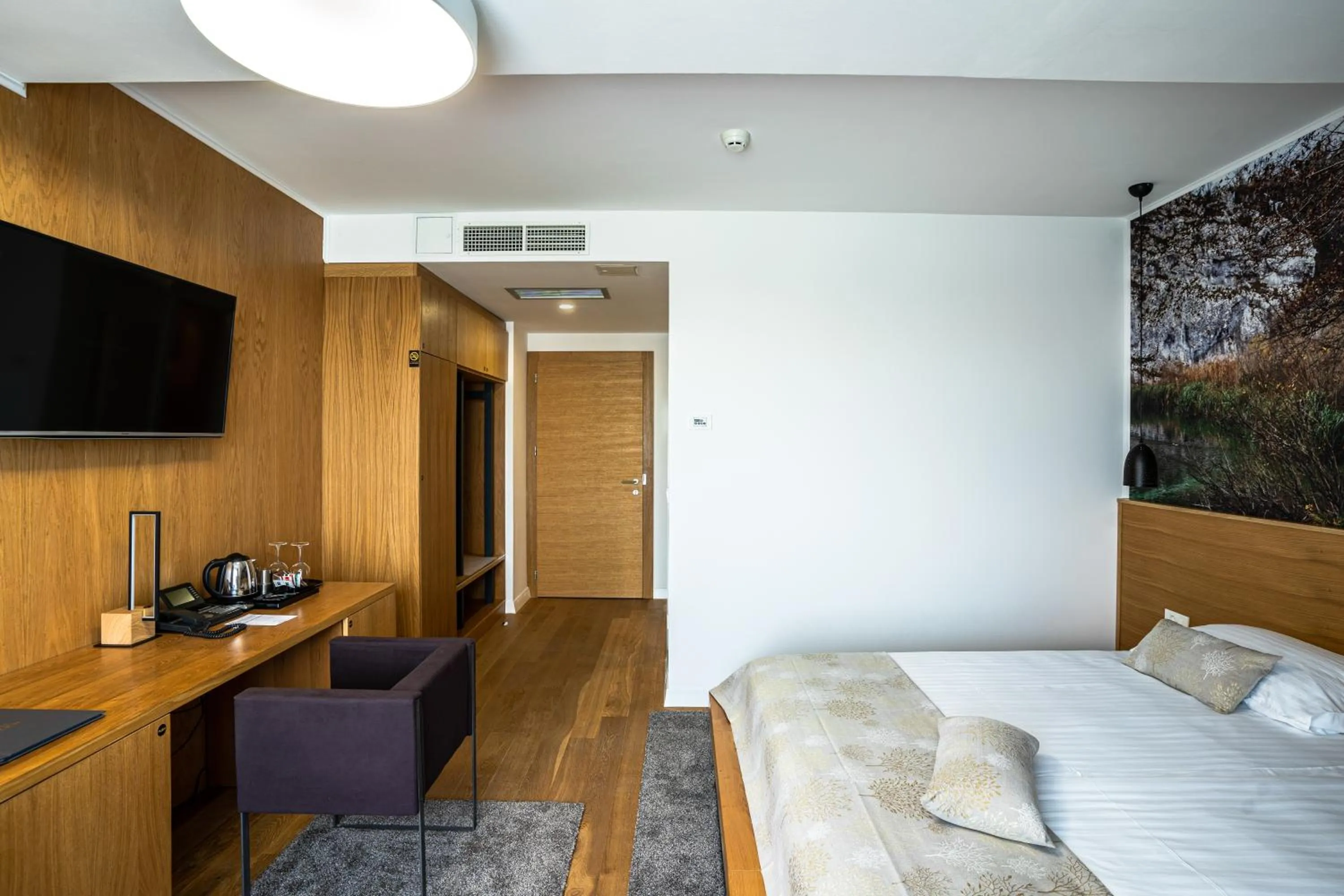 Bed in Hotel Palcich Plitvice