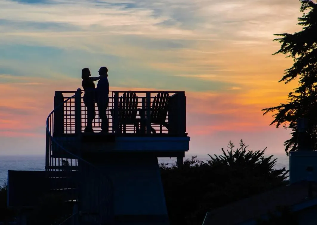 Sunset in Inn at Schoolhouse Creek