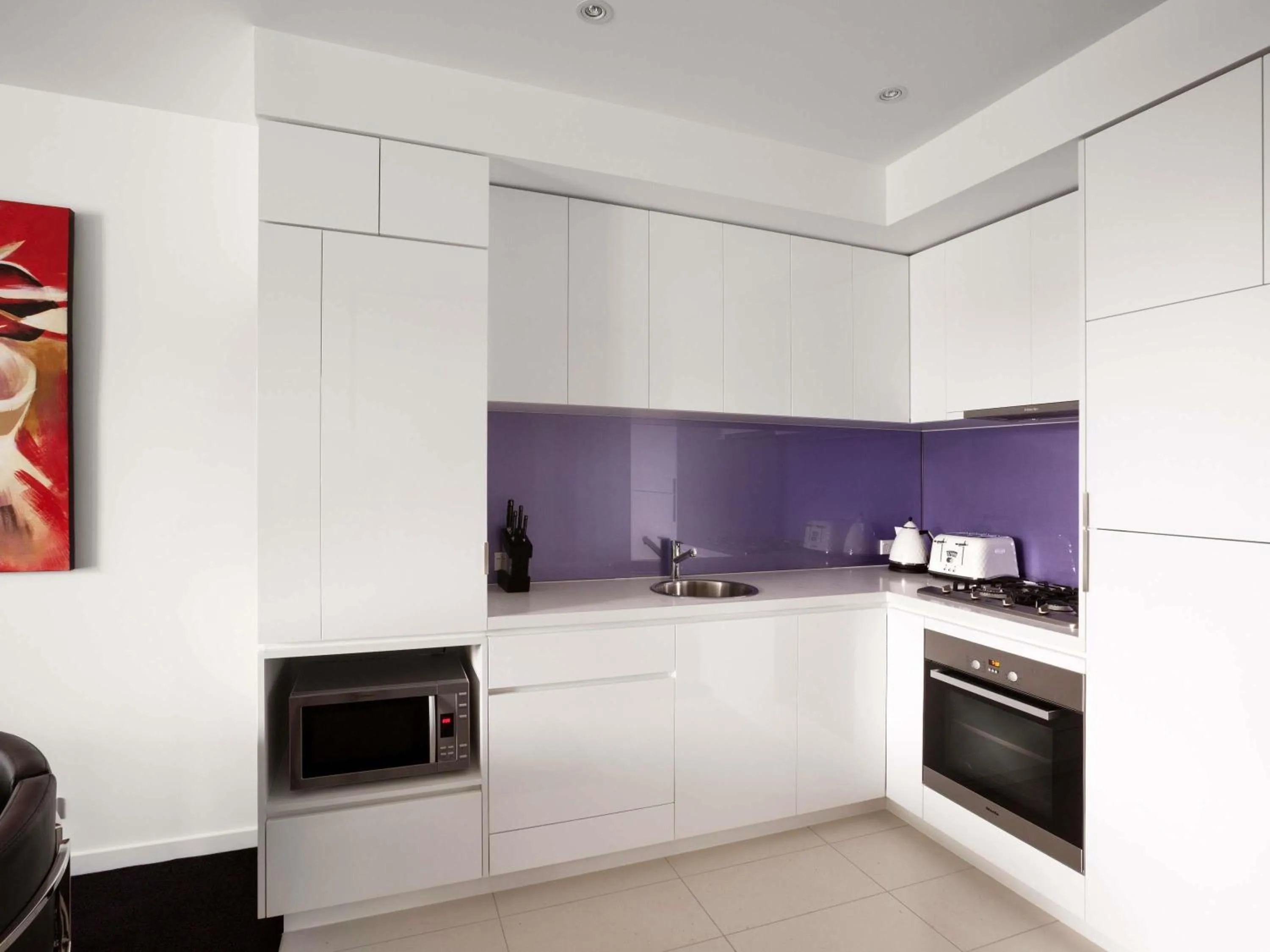 Bedroom in The Sebel Melbourne Docklands Hotel