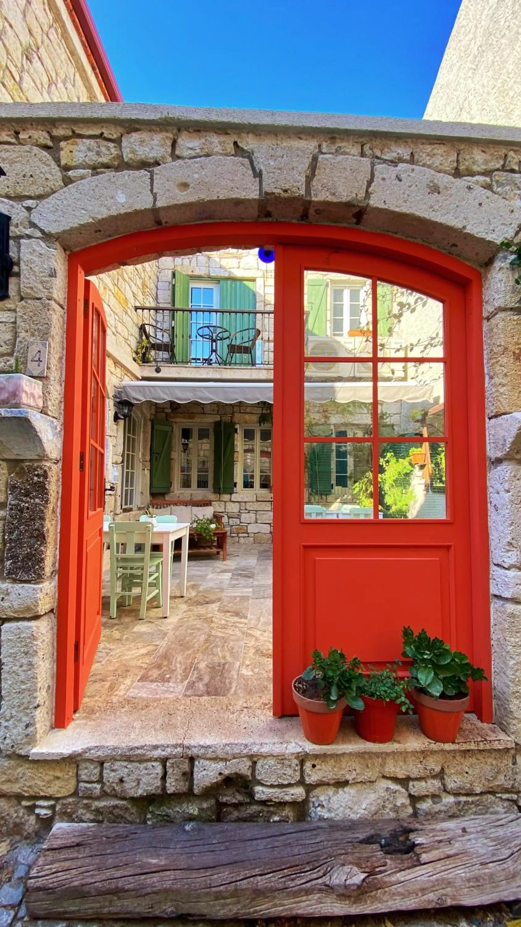 Facade/entrance in Oberj d'Azur Alaçatı