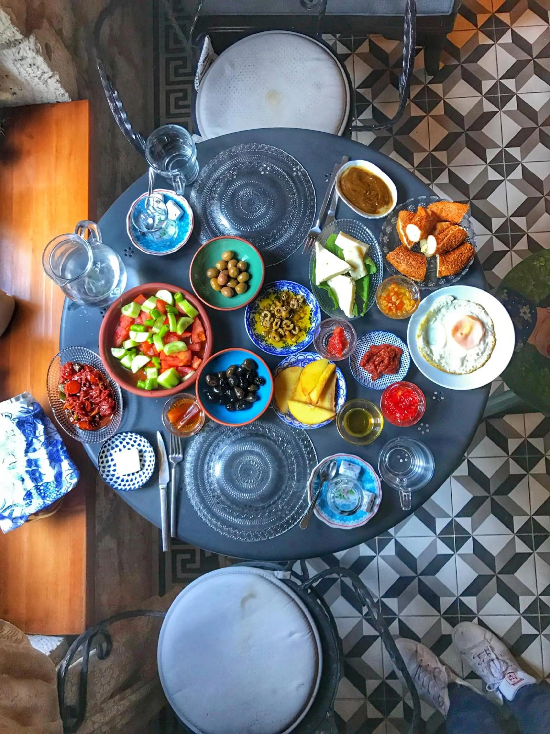 Breakfast in Oberj d'Azur Alaçatı