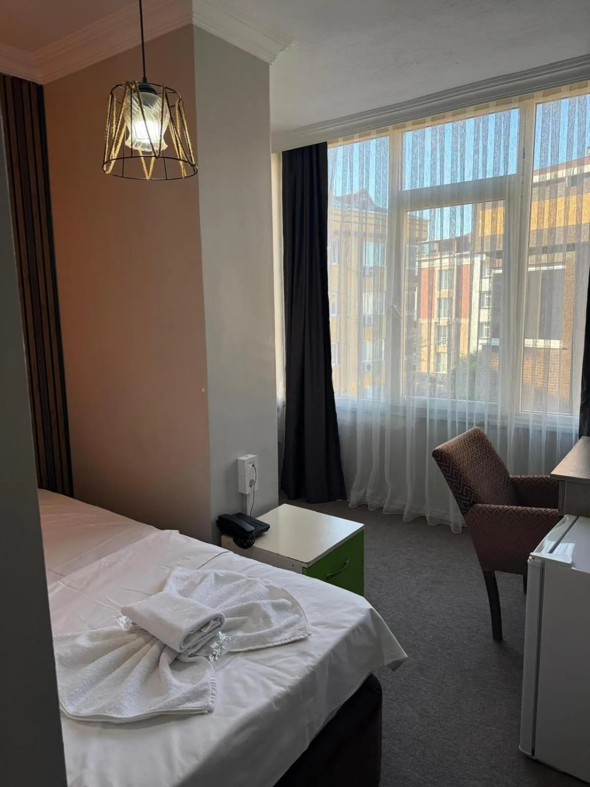 Bed in Avrupa Palace Hotel