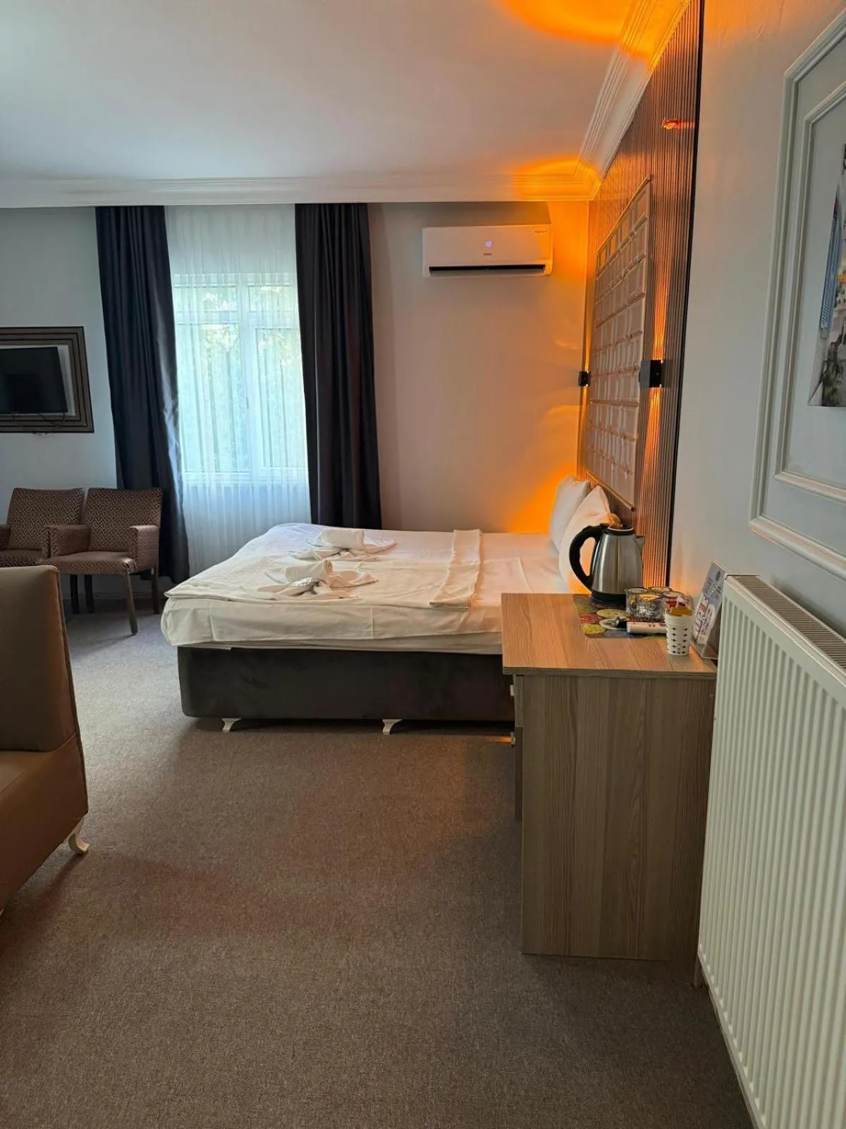 Bed in Avrupa Palace Hotel