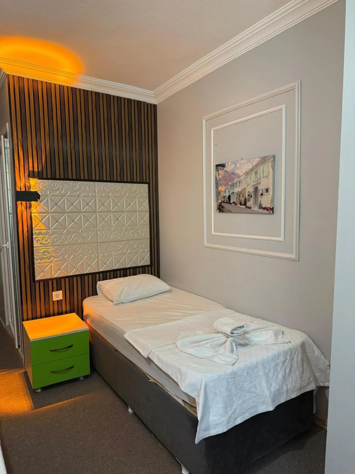 Bed in Avrupa Palace Hotel