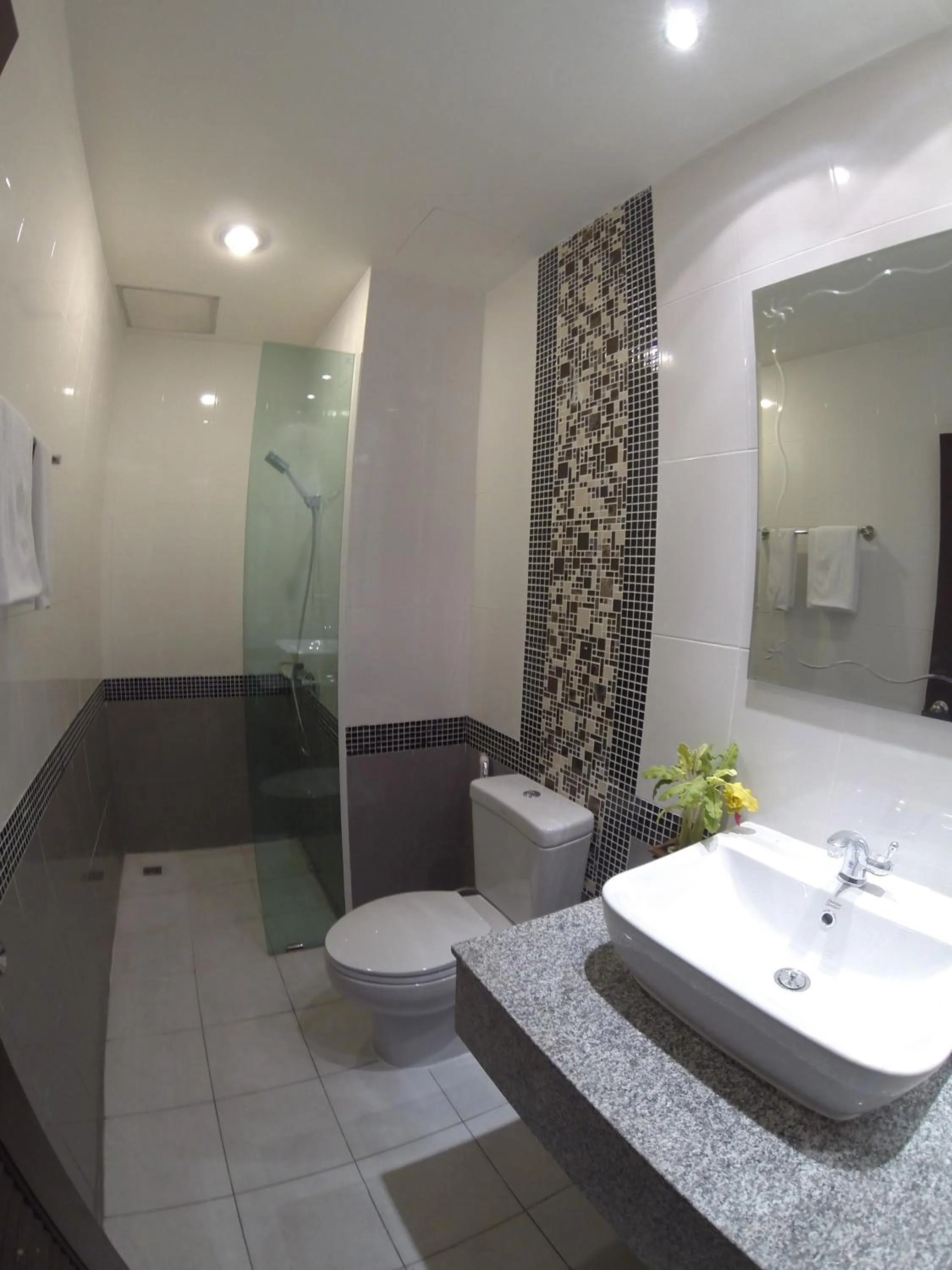 Bathroom in Patong Mansion - SHA Certified