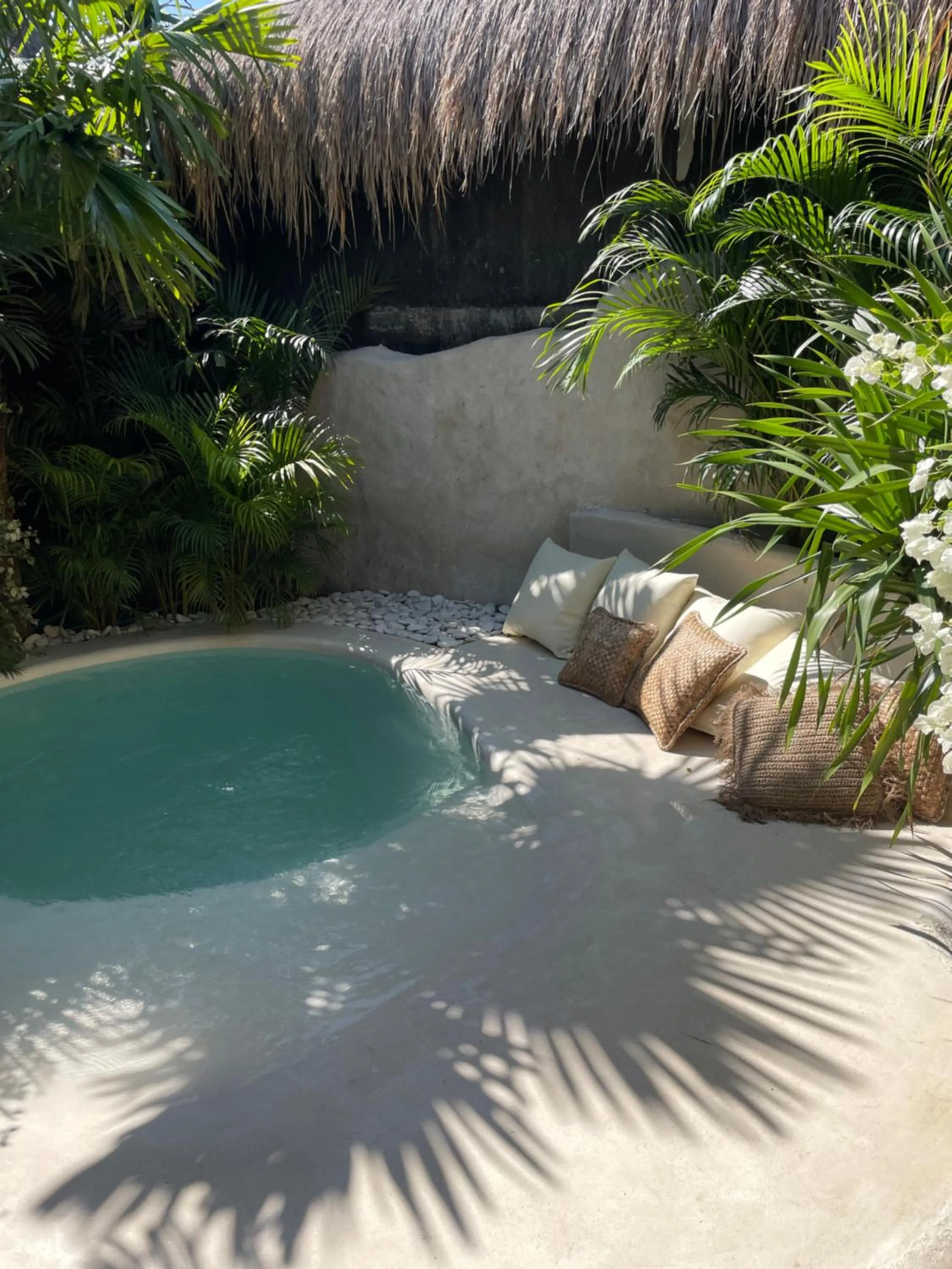 Swimming pool in La Cabane