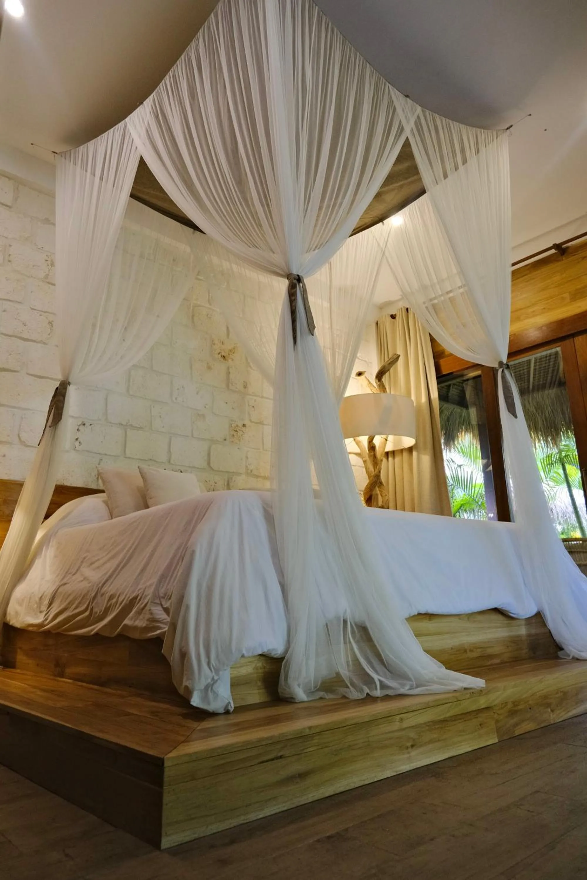 Bed in La Cabane