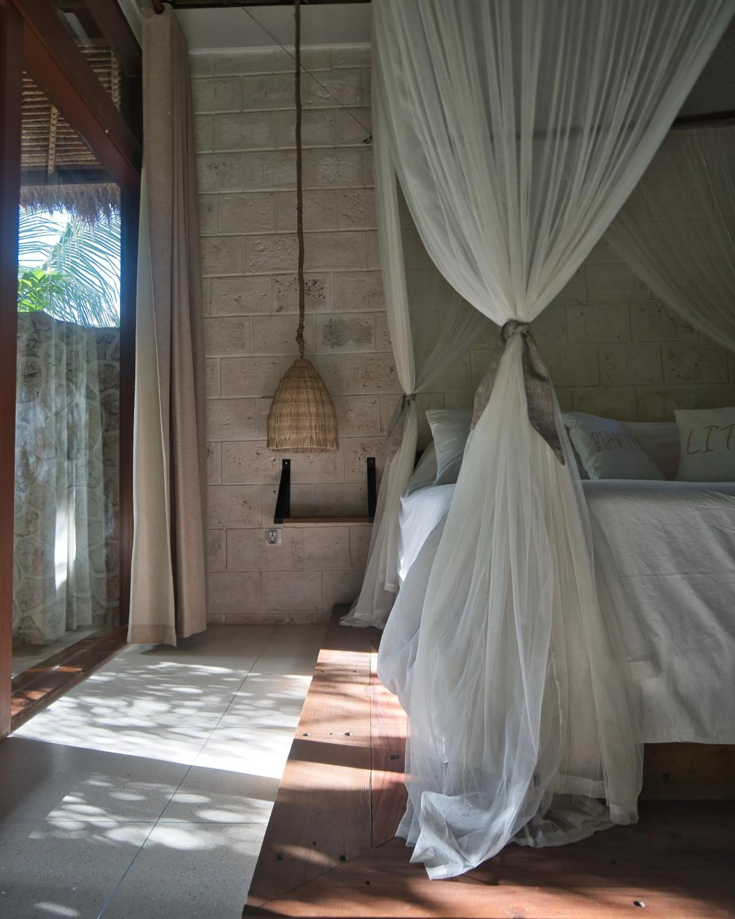 Bedroom, Bed in La Cabane