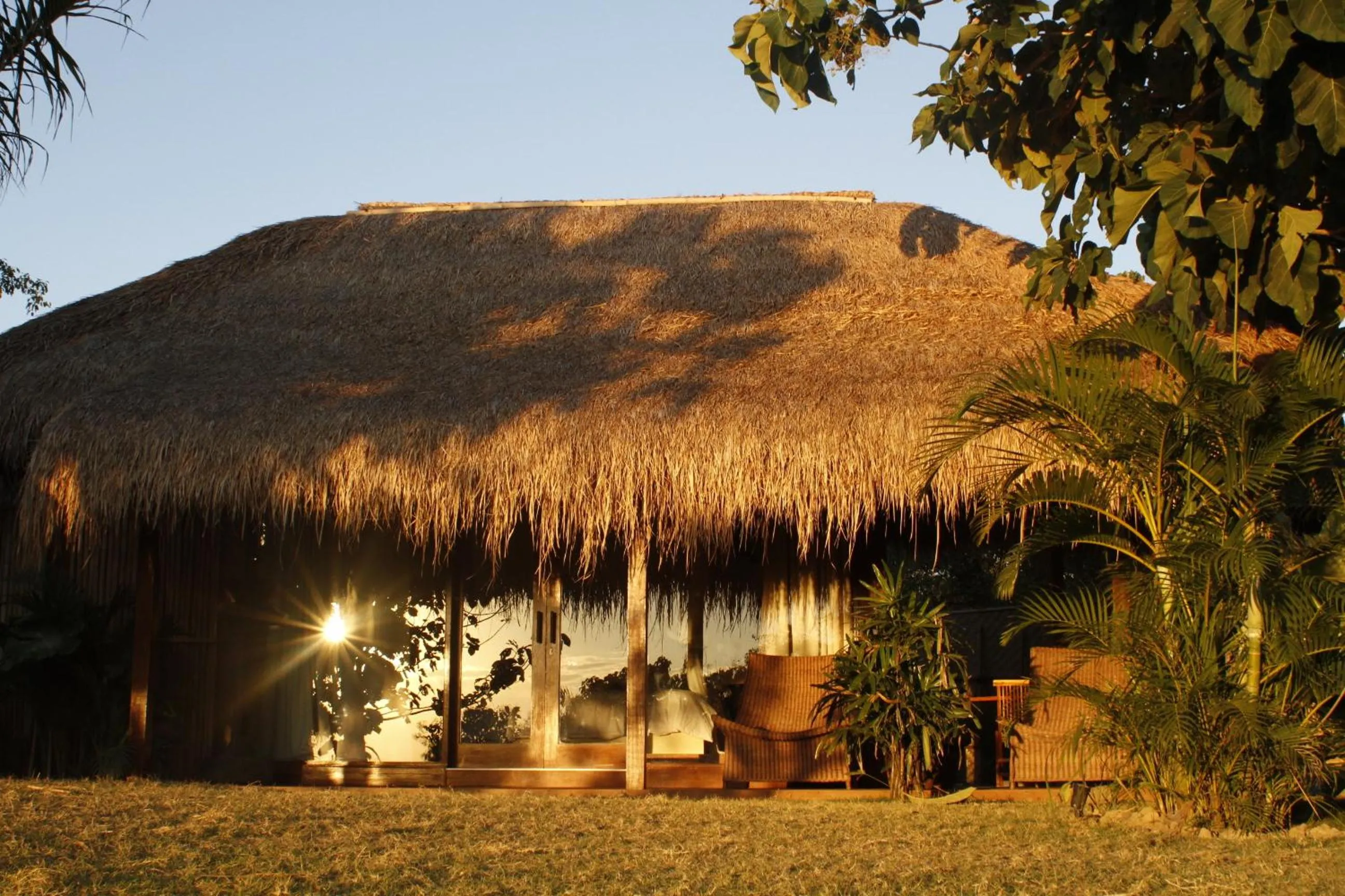 Facade/entrance in La Cabane