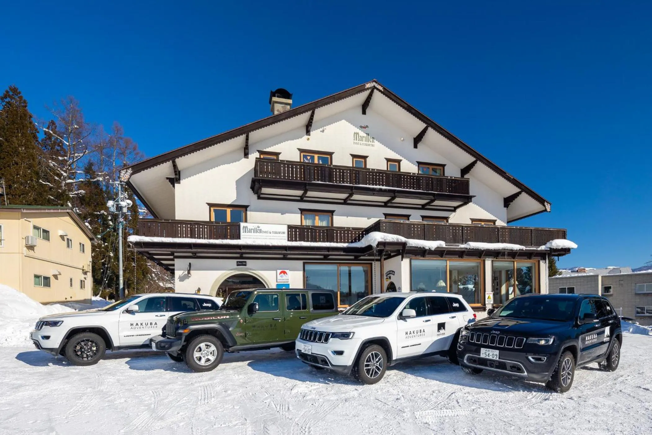 Property building in Marillen Hotel by HHG