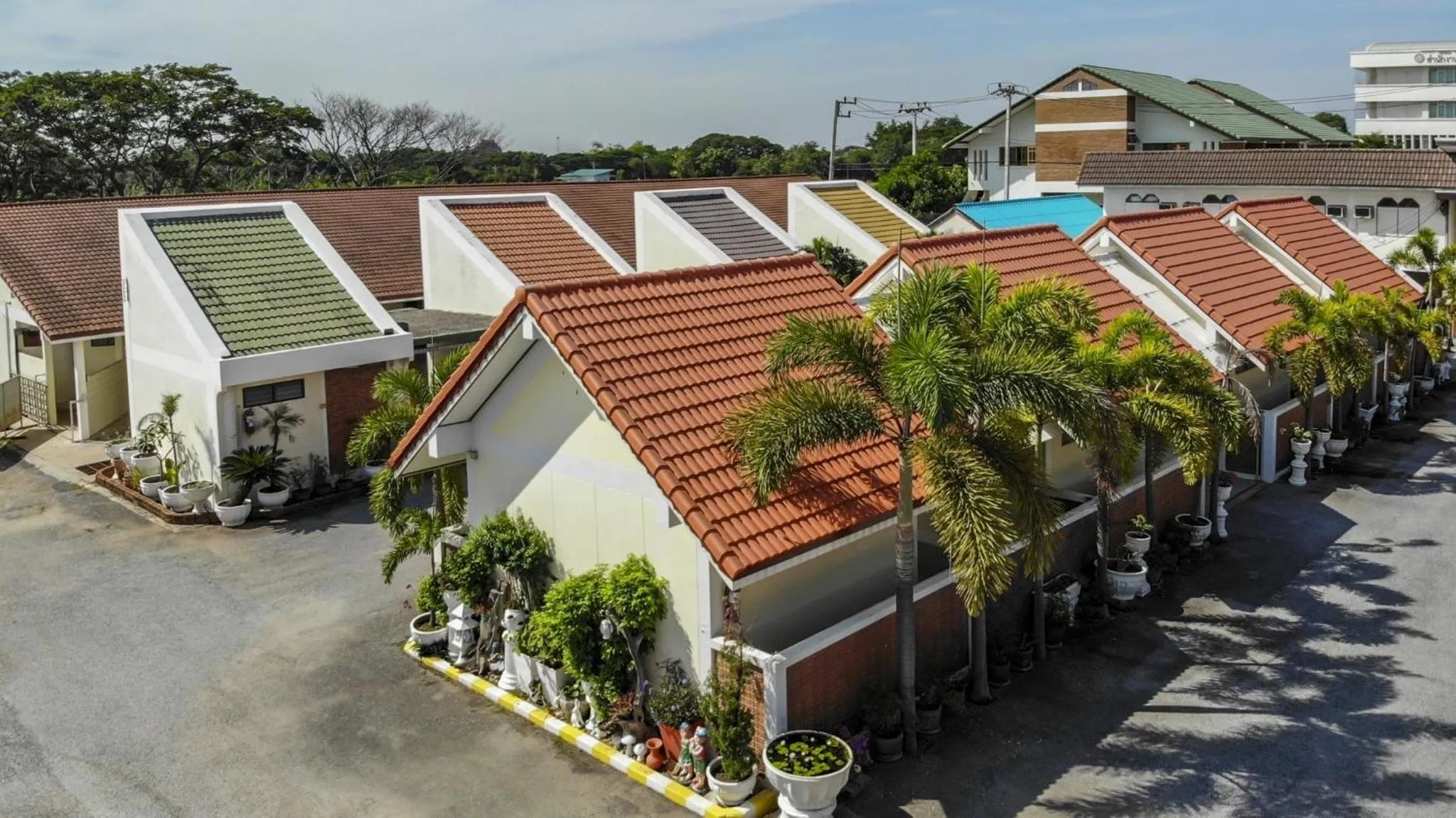 Bird's eye view in Bualuang HOTEL