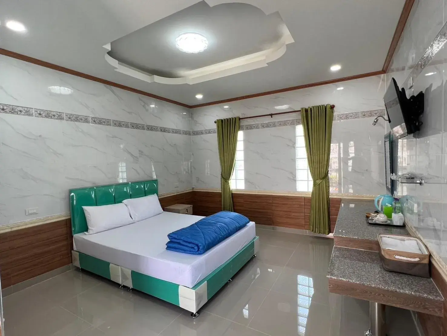 Deluxe Queen Room in Bualuang HOTEL Deluxe Queen Room in Bualuang HOTEL