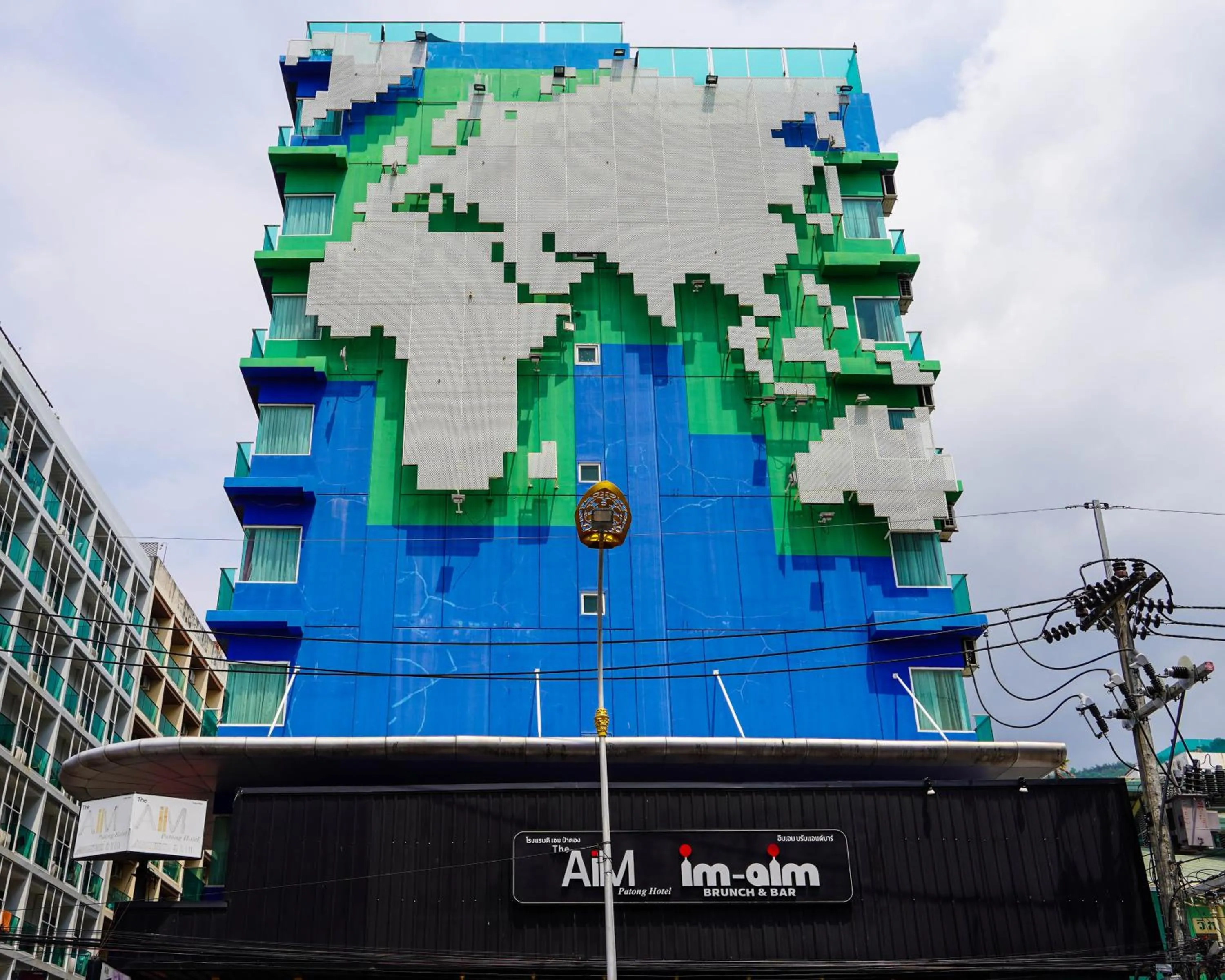 Property building in The AIM Patong Hotel