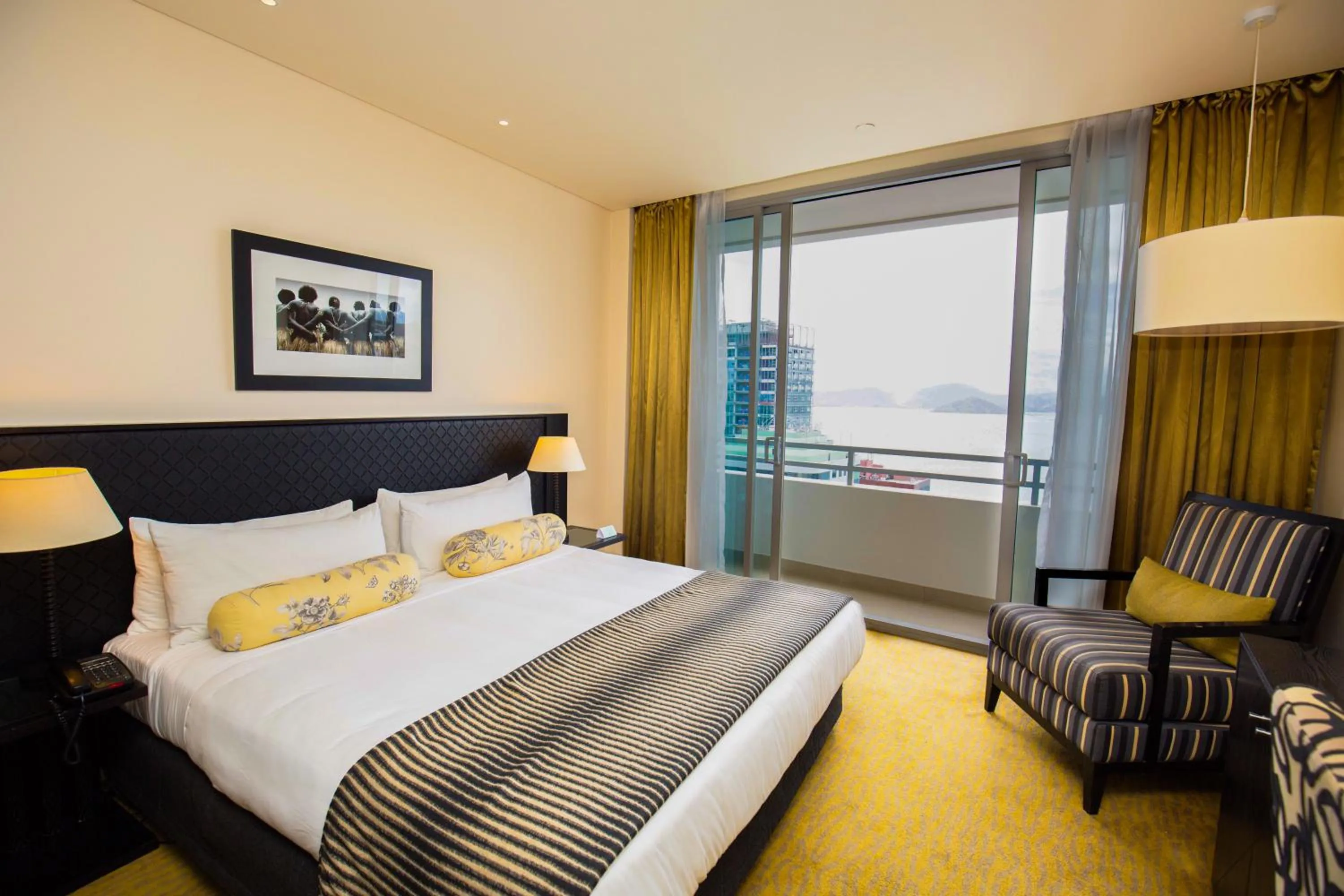 Bedroom, Bed in Grand Papua Hotel