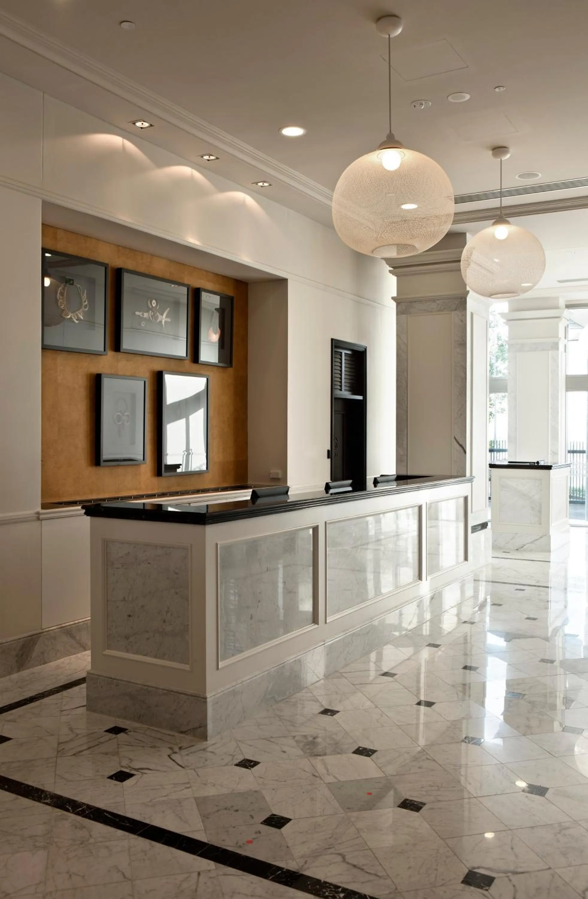 Lobby or reception in Grand Papua Hotel, a member of Radisson Individuals