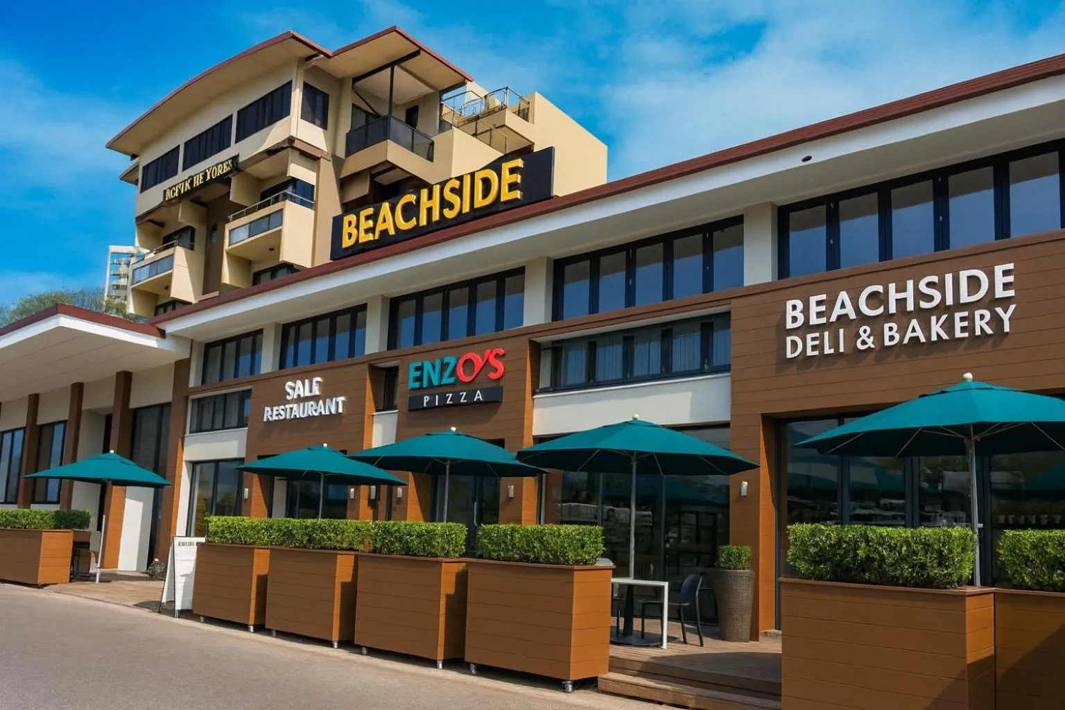Property building in Ela Beach Hotel