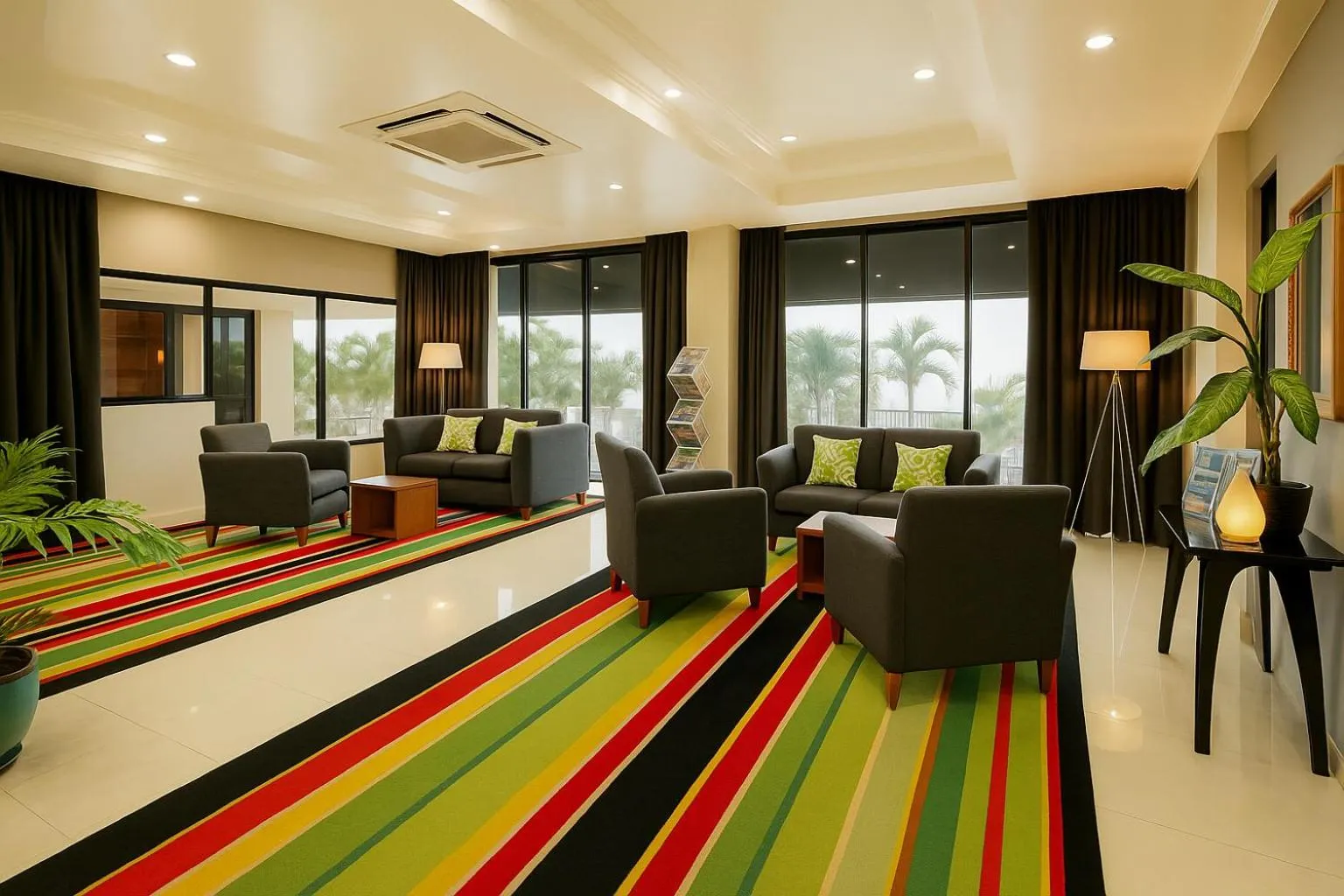 Lobby or reception in Ela Beach Hotel