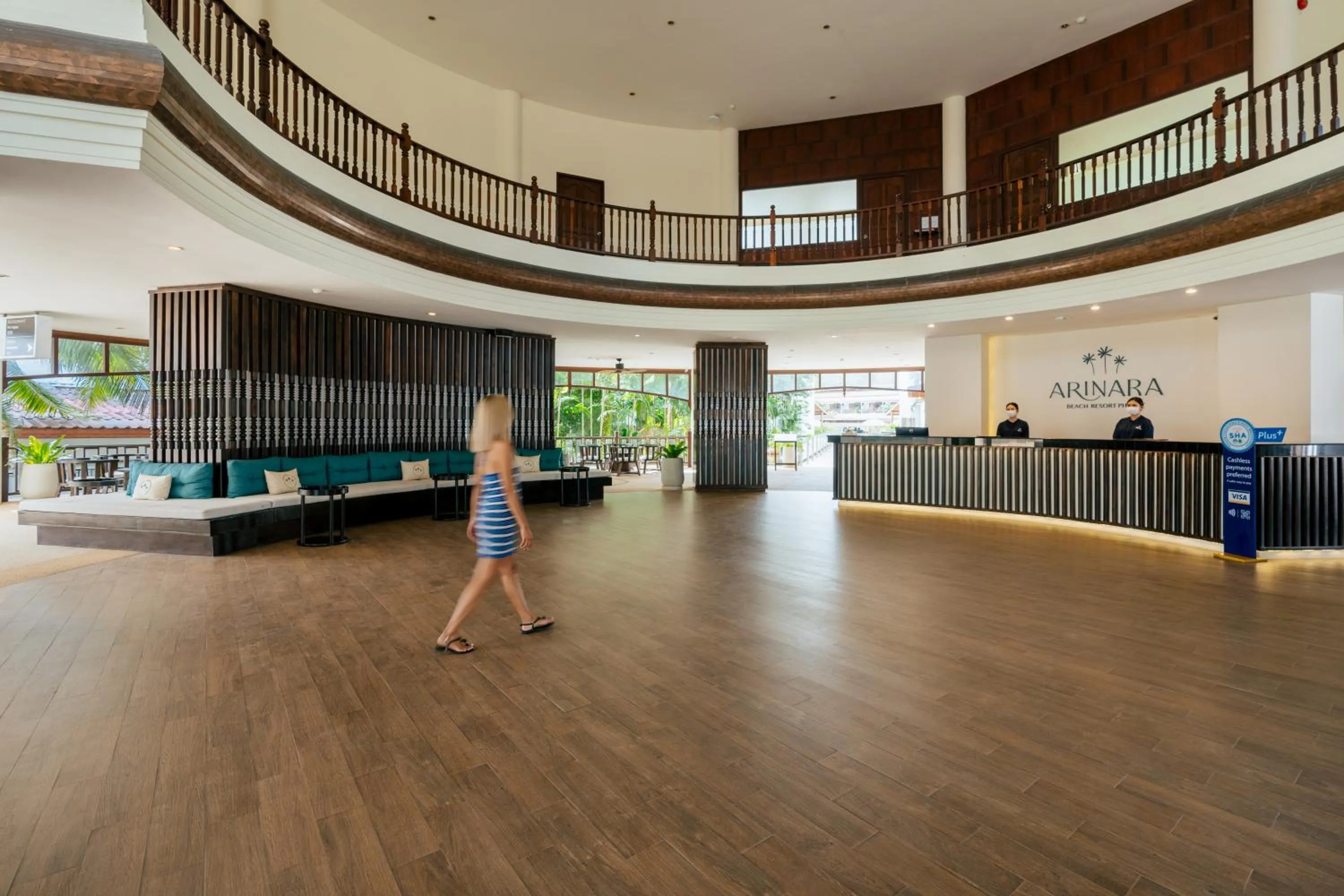 Lobby or reception in Arinara Beach Resort Phuket - SHA Extra Plus