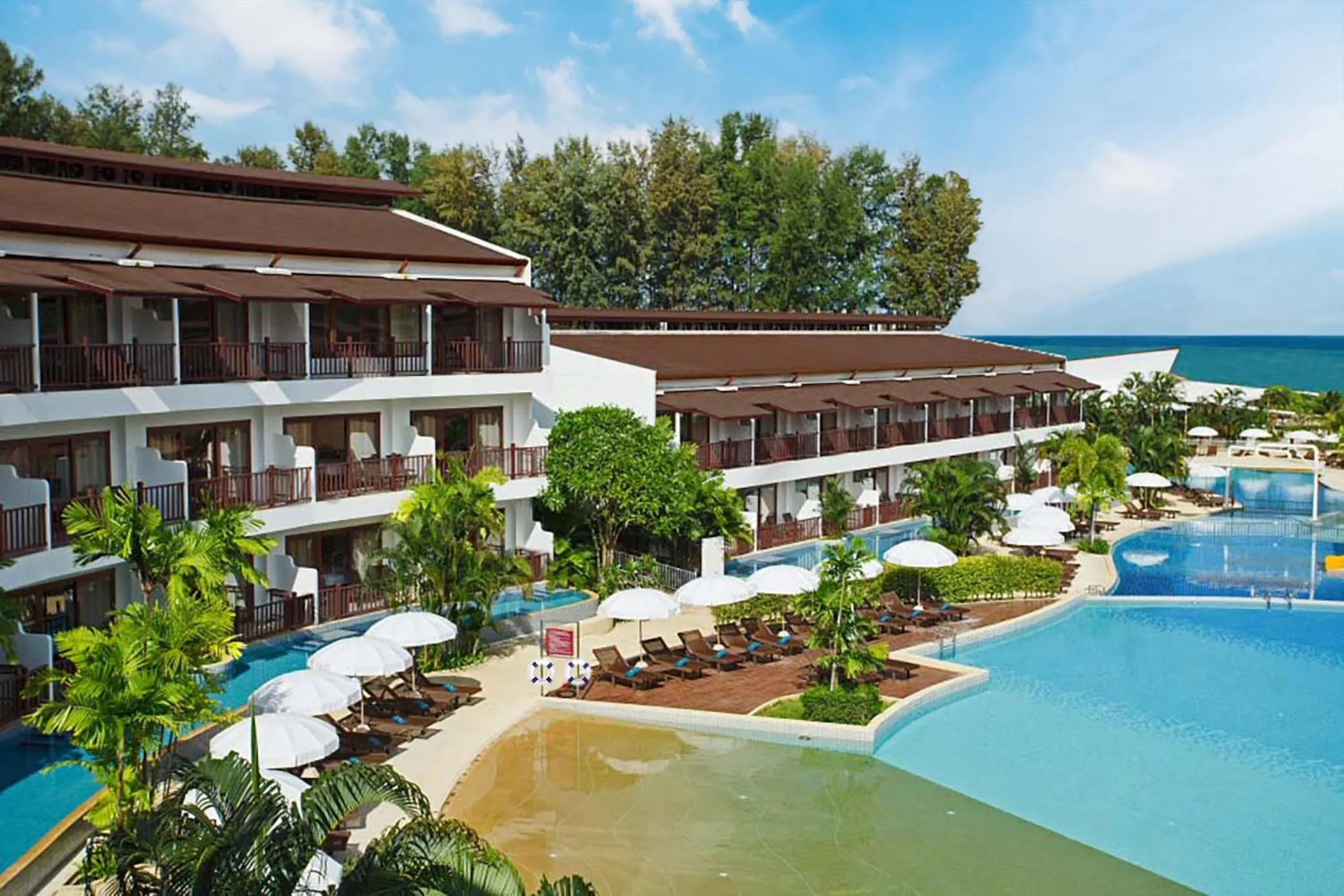 Pool view in Arinara Beach Resort Phuket - SHA Extra Plus