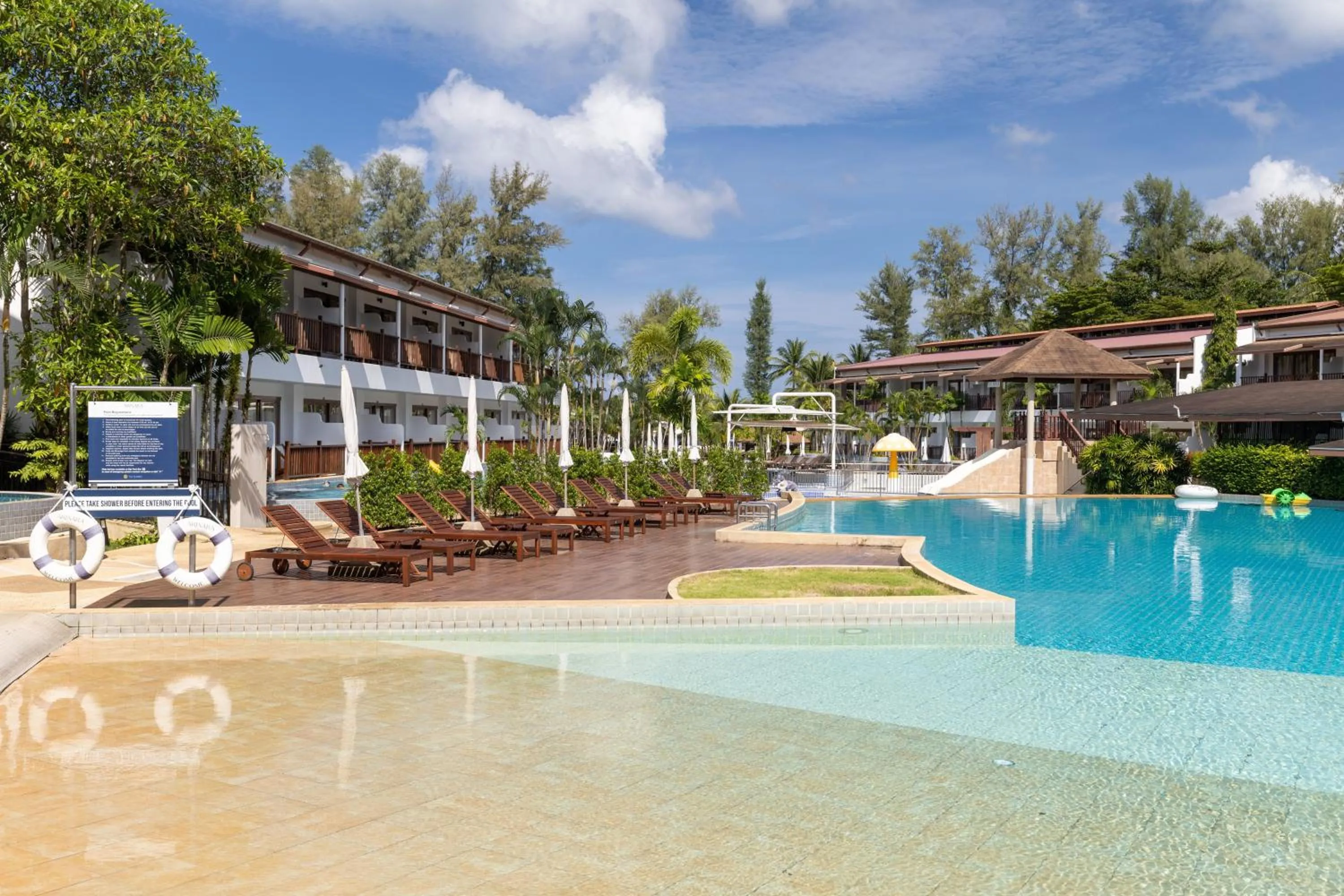 Pool view in Arinara Beach Resort Phuket - SHA Extra Plus