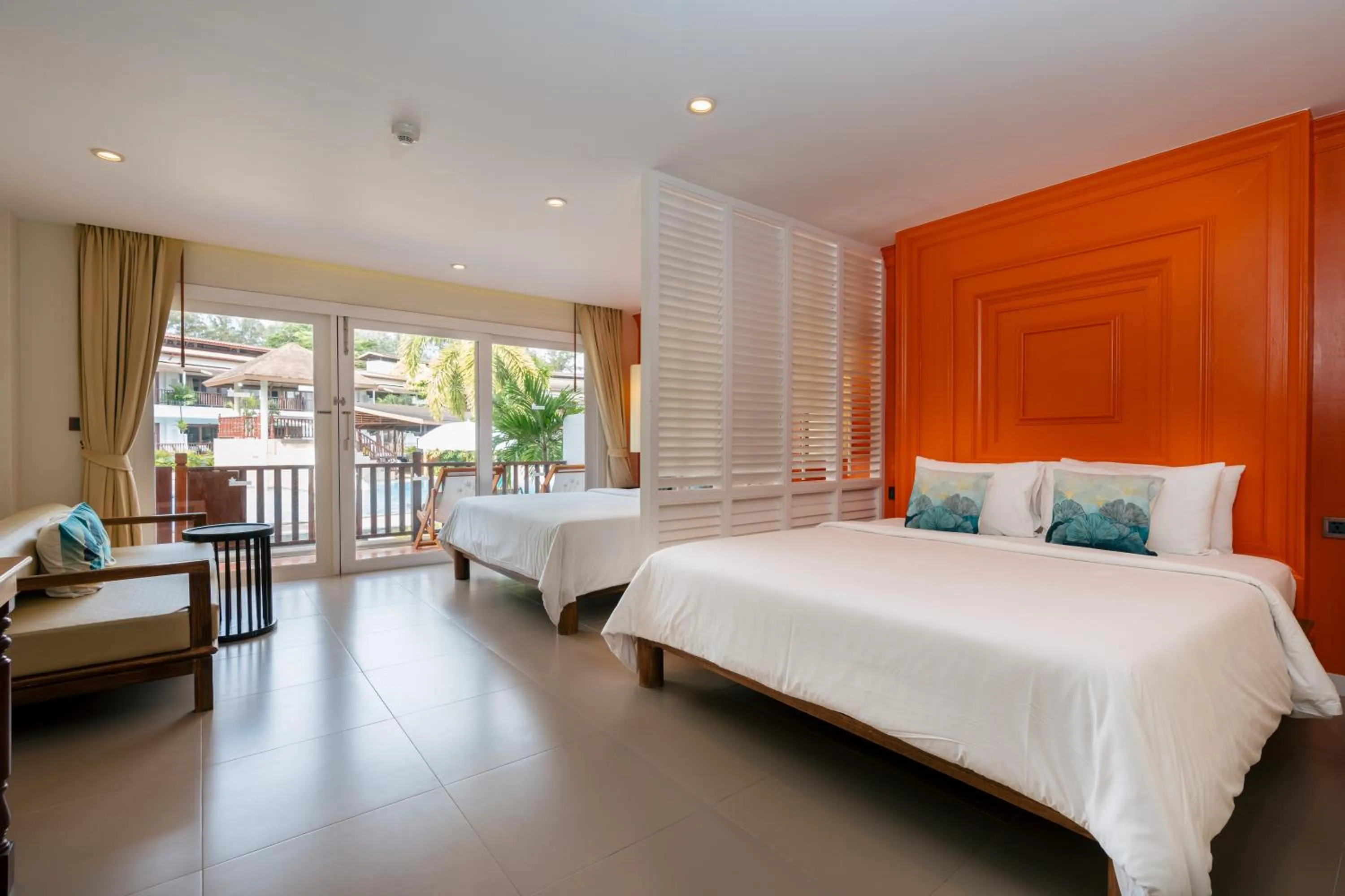 View (from property/room), Bed in Arinara Beach Resort Phuket - SHA Extra Plus