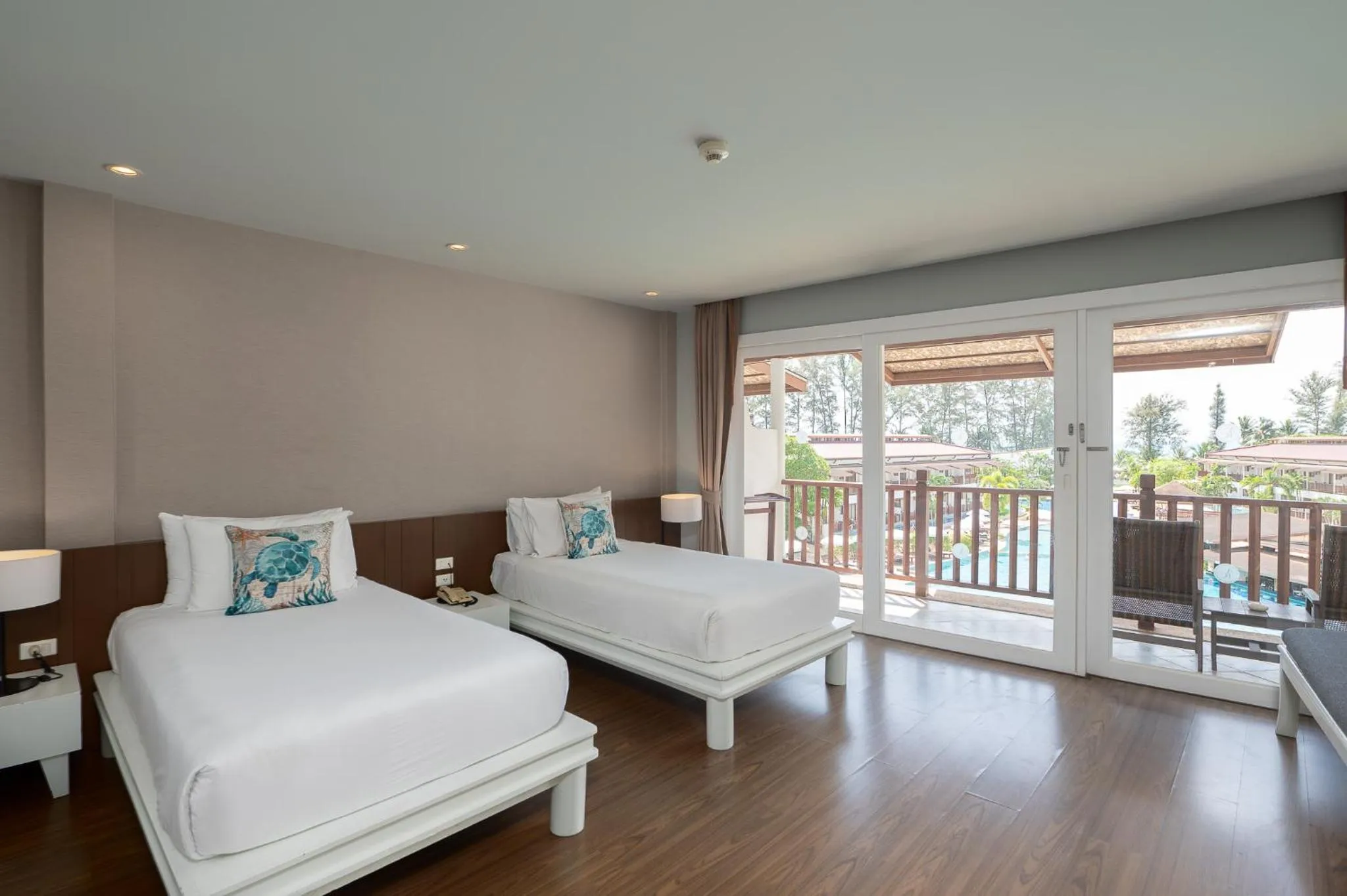 View (from property/room), Bed in Arinara Beach Resort Phuket - SHA Extra Plus