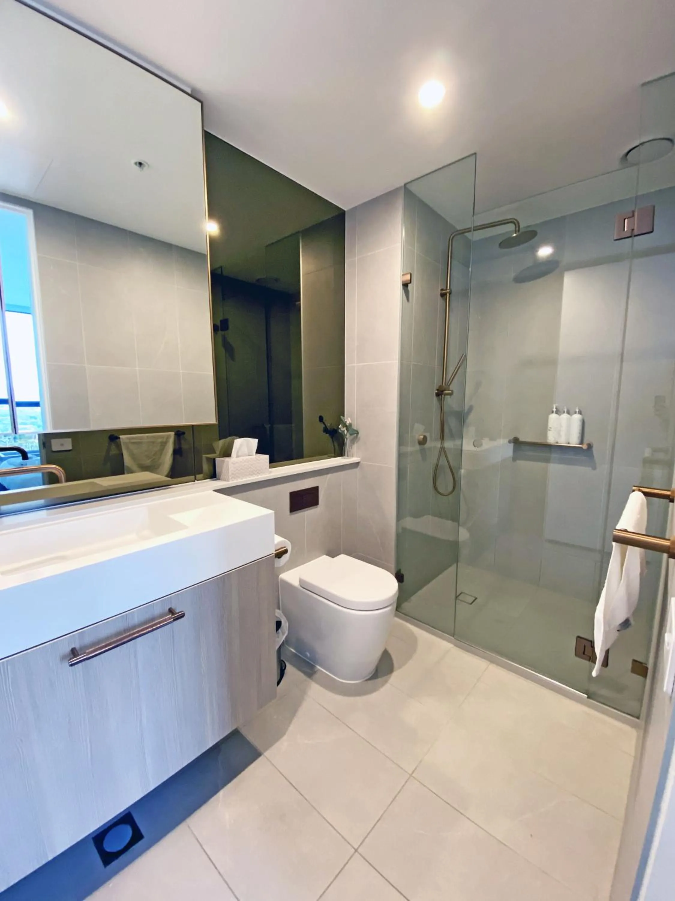 Toilet in Skygarden Luxury Condo