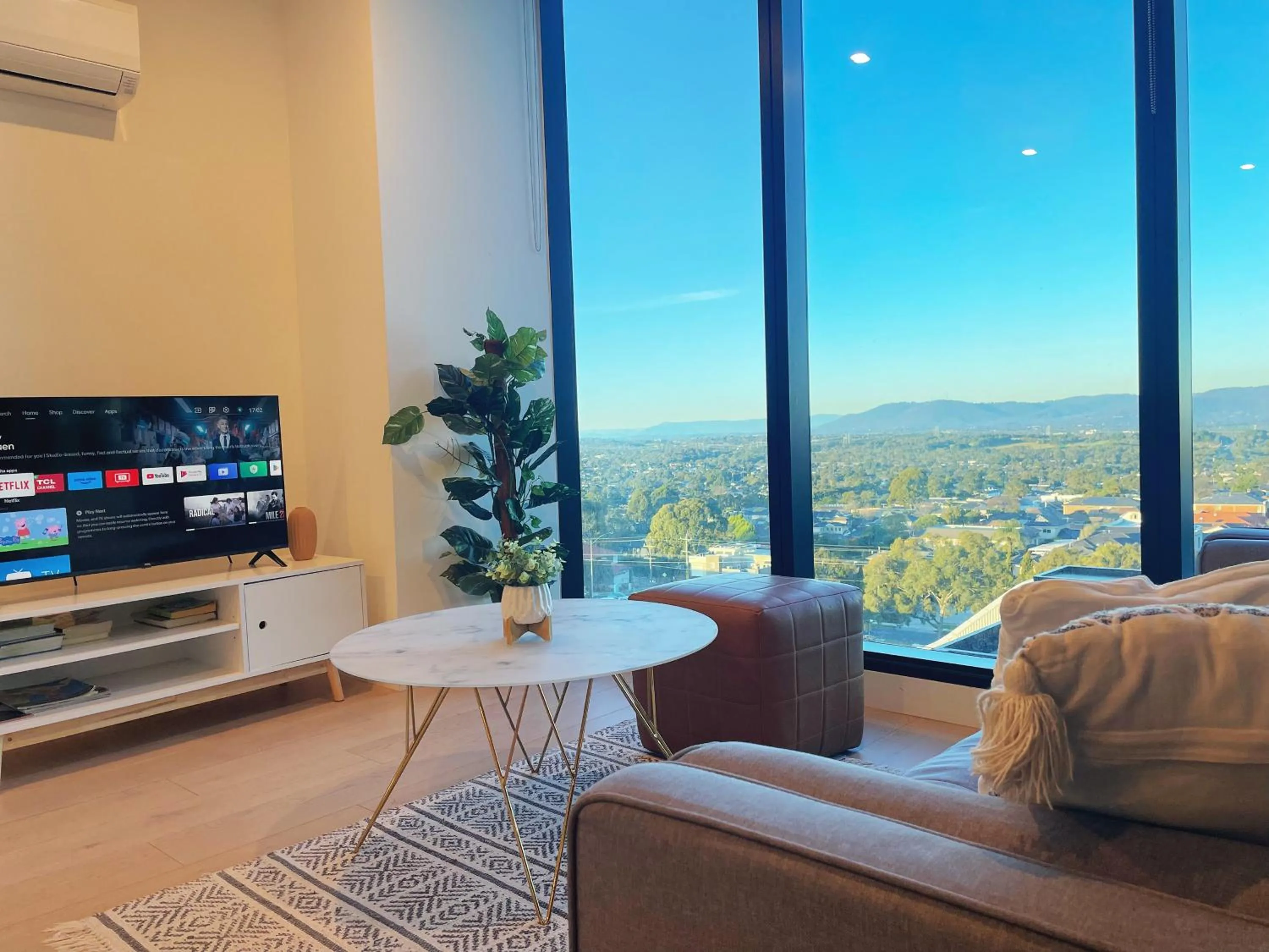 Living room in Skygarden Luxury Condo