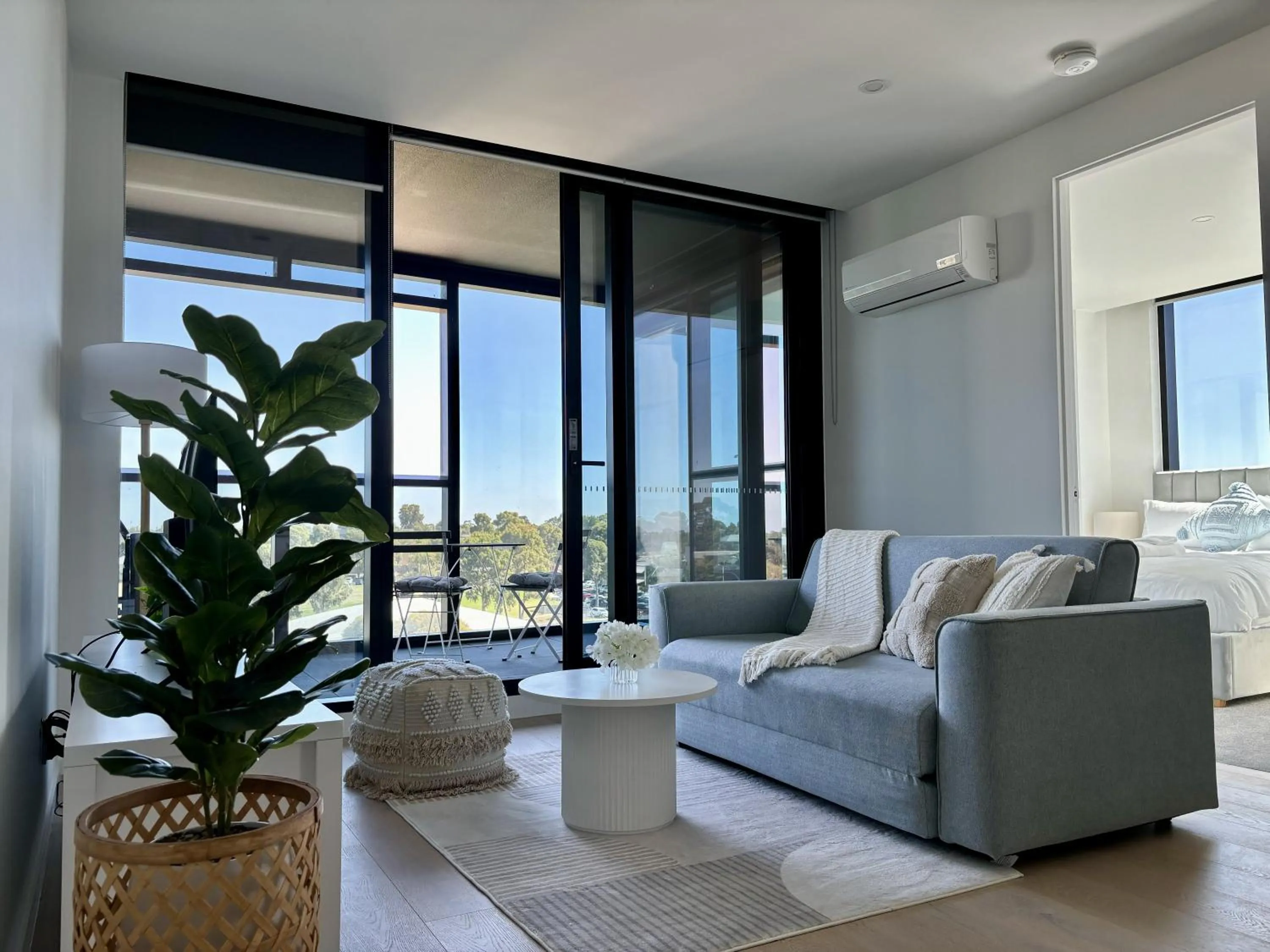 Living room in Skygarden Luxury Condo