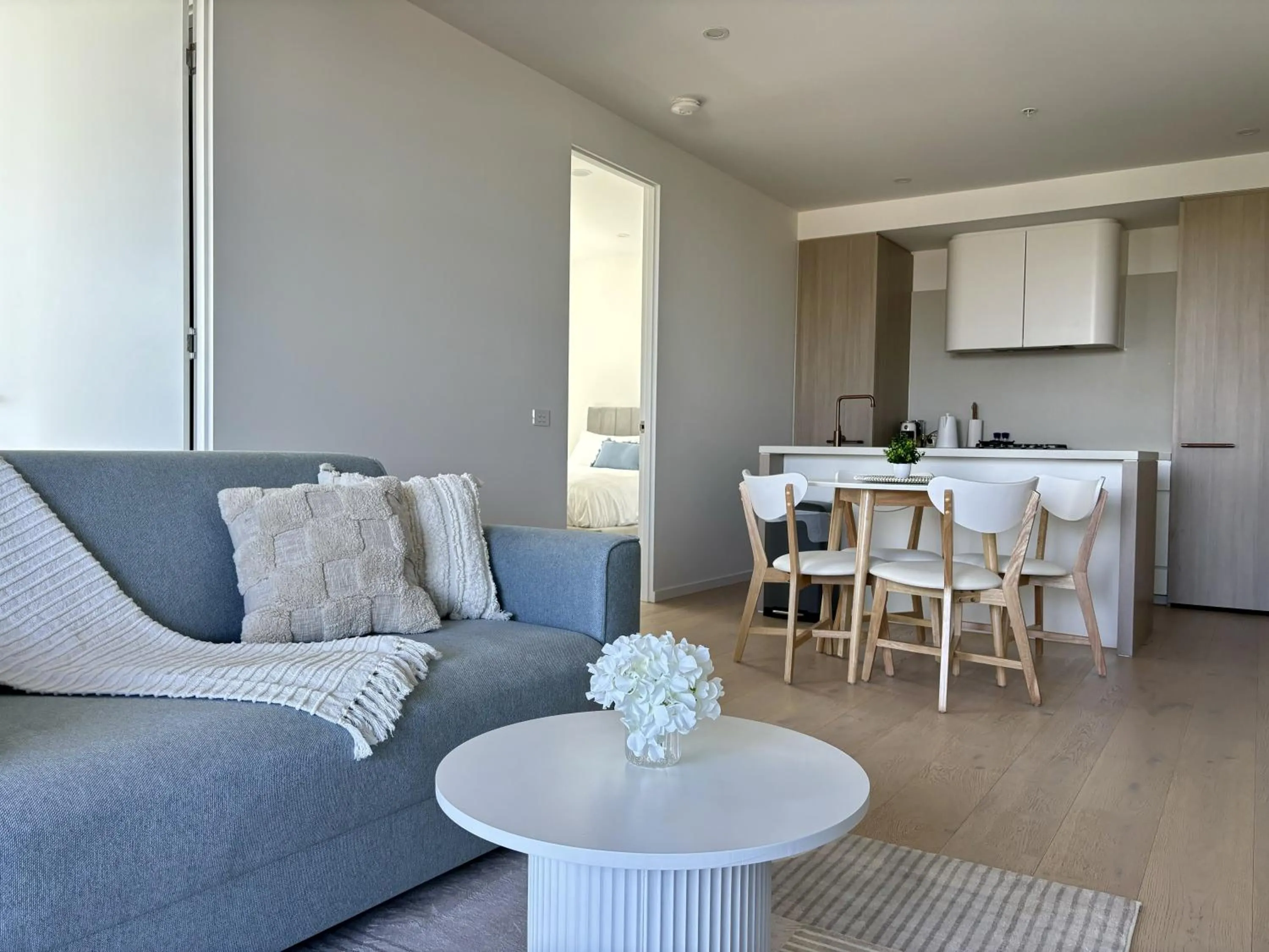 Living room in Skygarden Luxury Condo