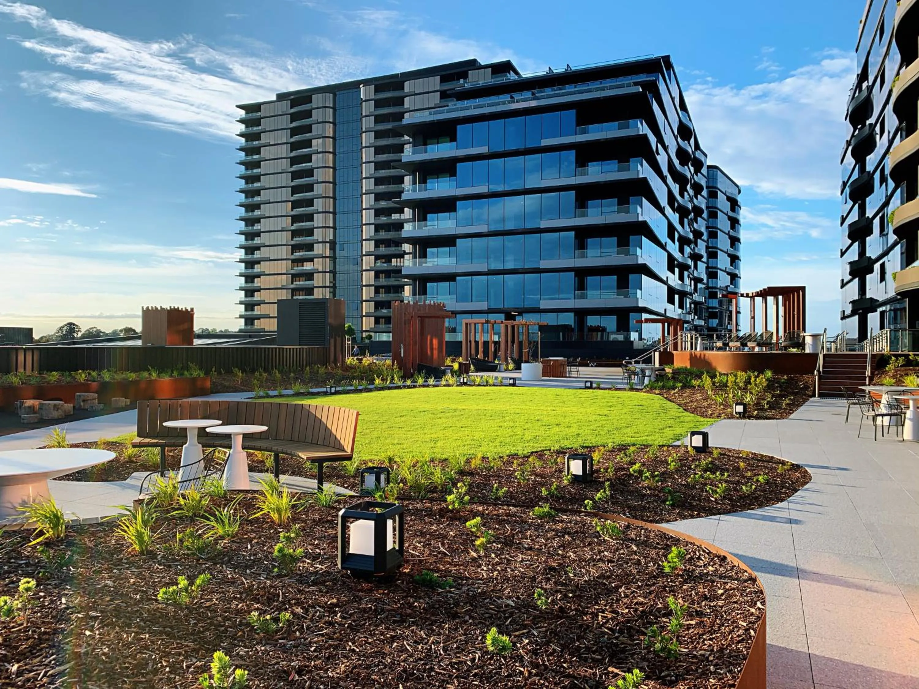 Property building in Skygarden Luxury Condo