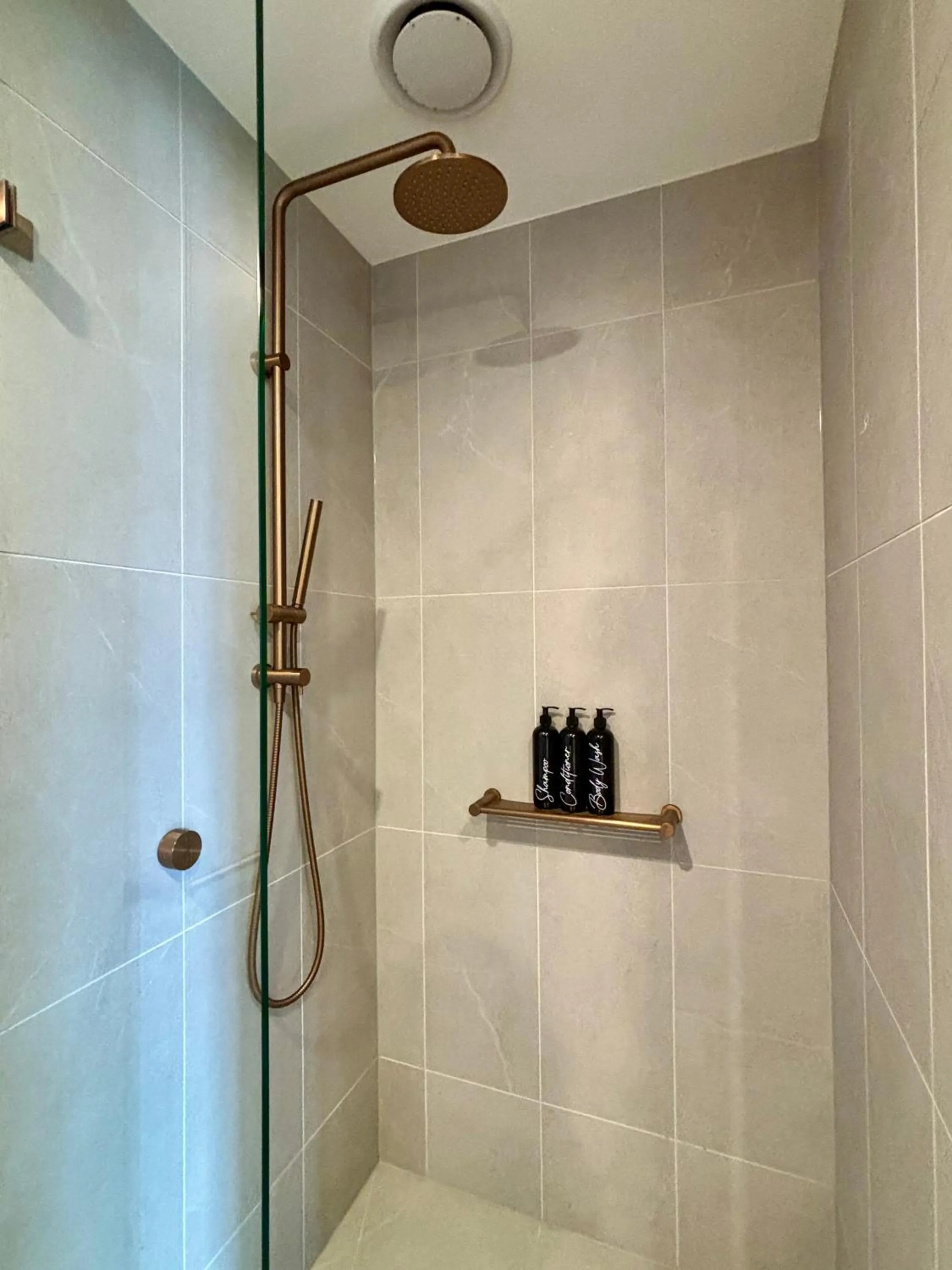 Shower in Skygarden Luxury Condo