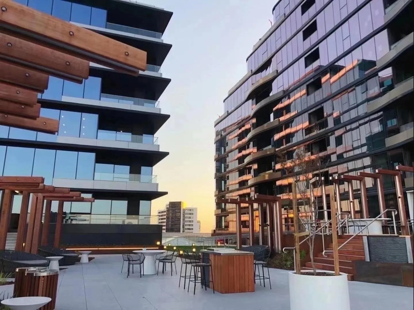 Property building in Skygarden Luxury Condo